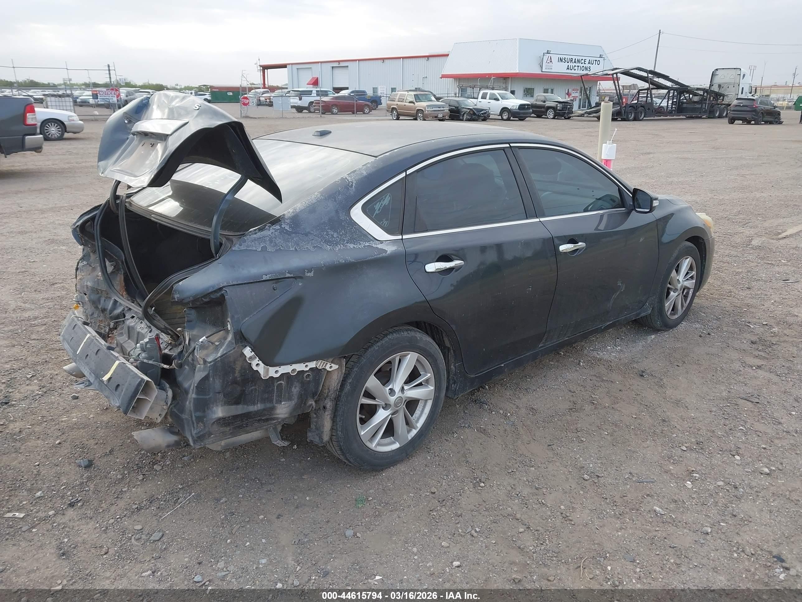 2015 Nissan Altima 2.5 Sv Black vin: 1N4AL3AP2FC145448