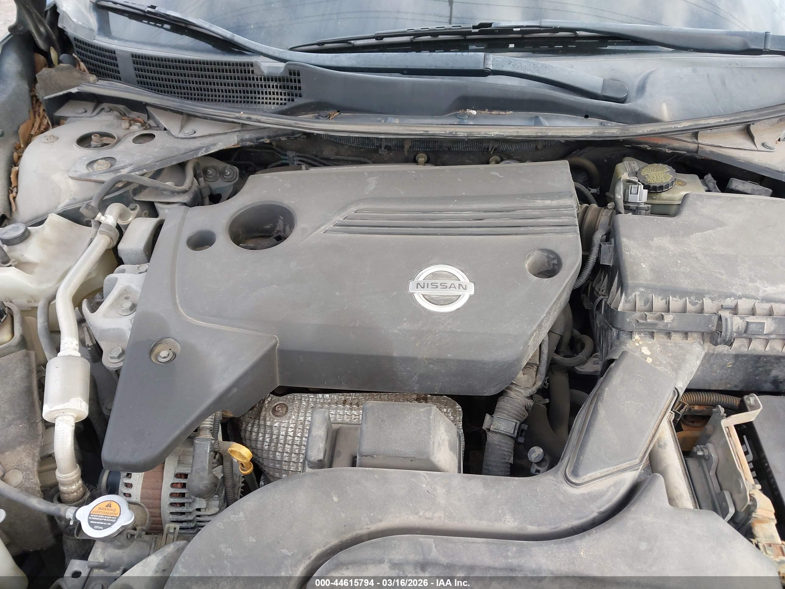 2015 Nissan Altima 2.5 Sv Black vin: 1N4AL3AP2FC145448
