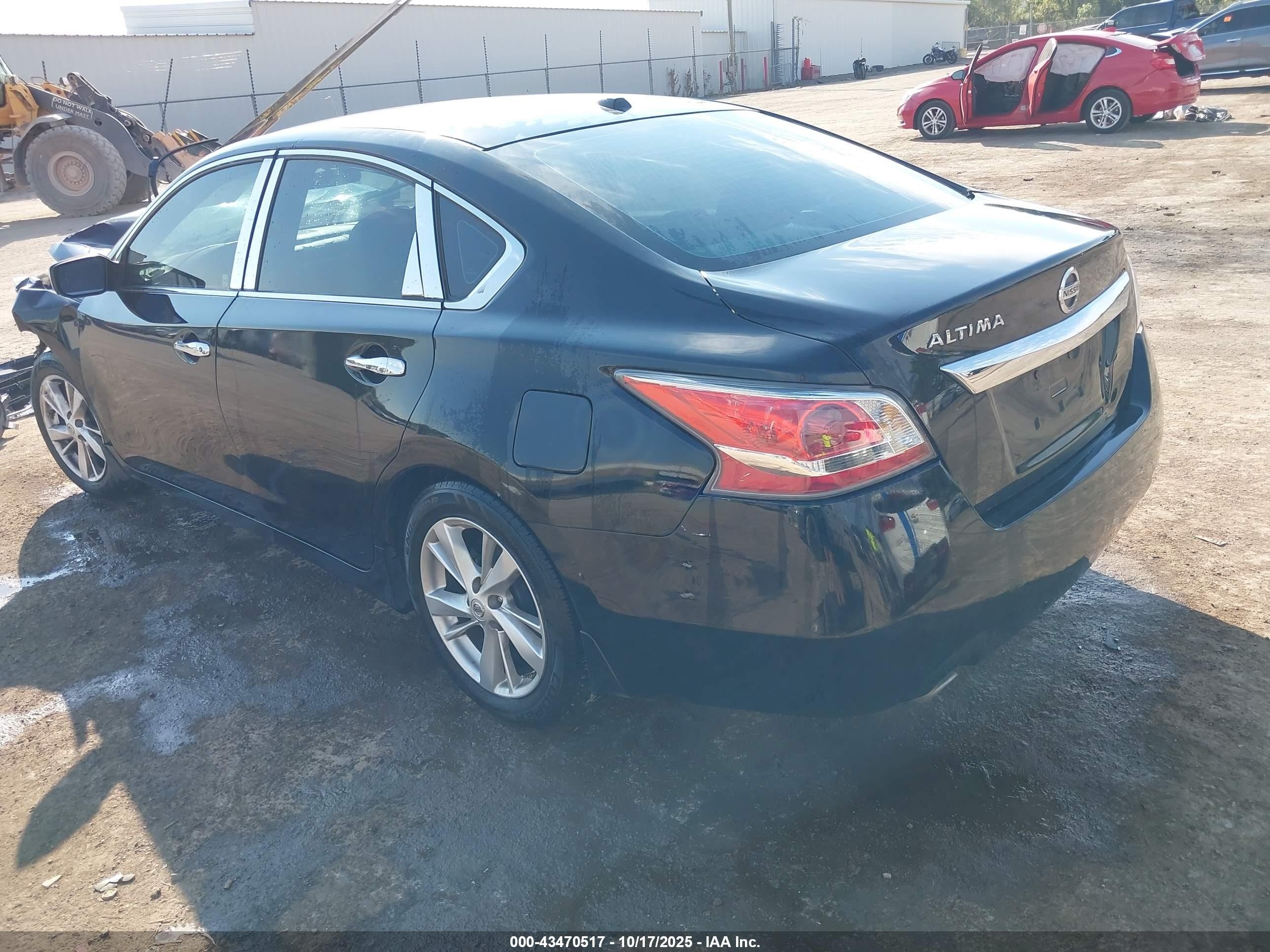 2015 Nissan Altima 2.5 Sv Black vin: 1N4AL3AP2FC163688
