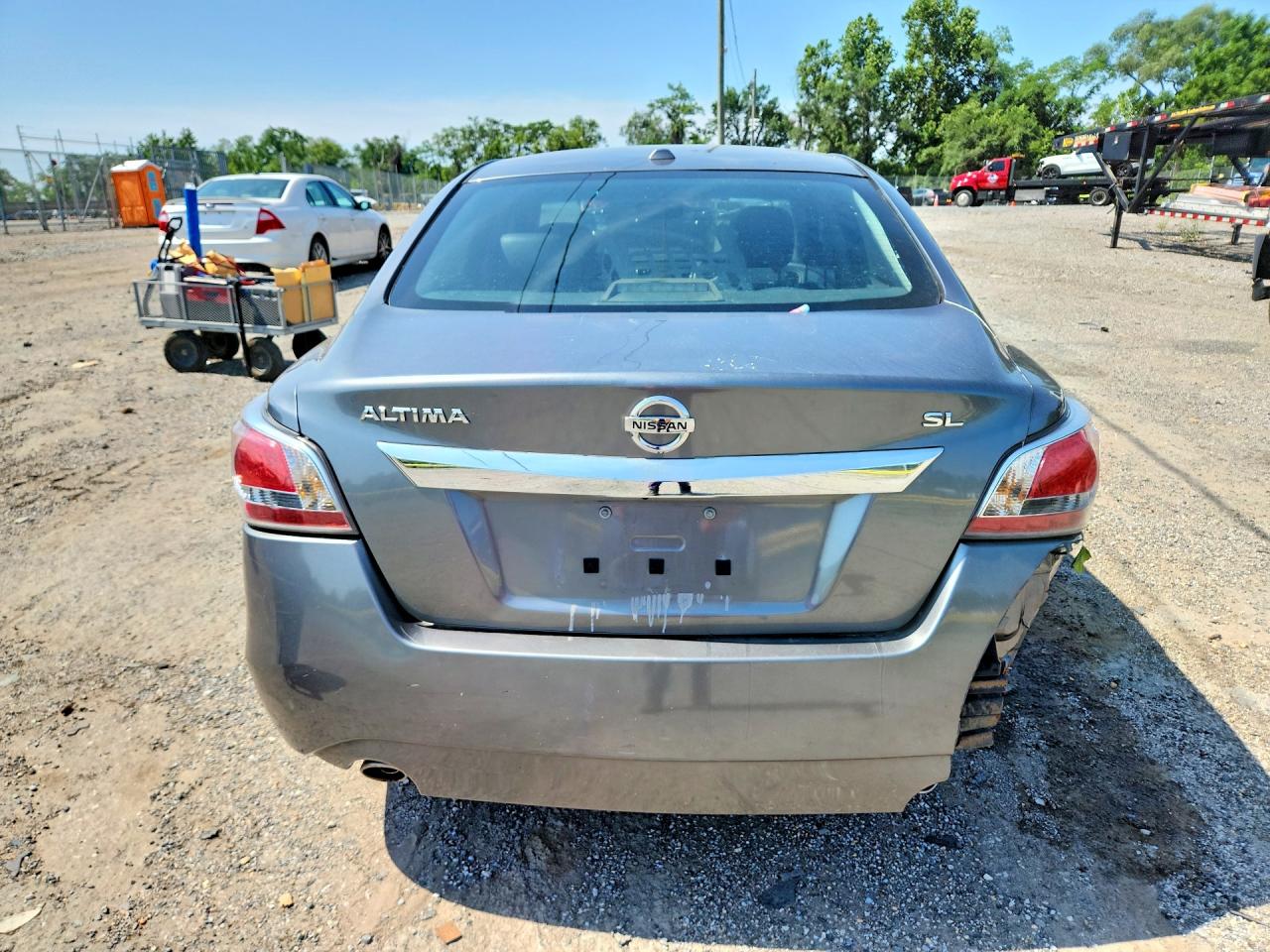 2015 Nissan Altima 2.5 Sl Gray vin: 1N4AL3AP2FC166204