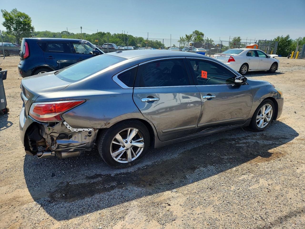 2015 Nissan Altima 2.5 Sl Gray vin: 1N4AL3AP2FC166204