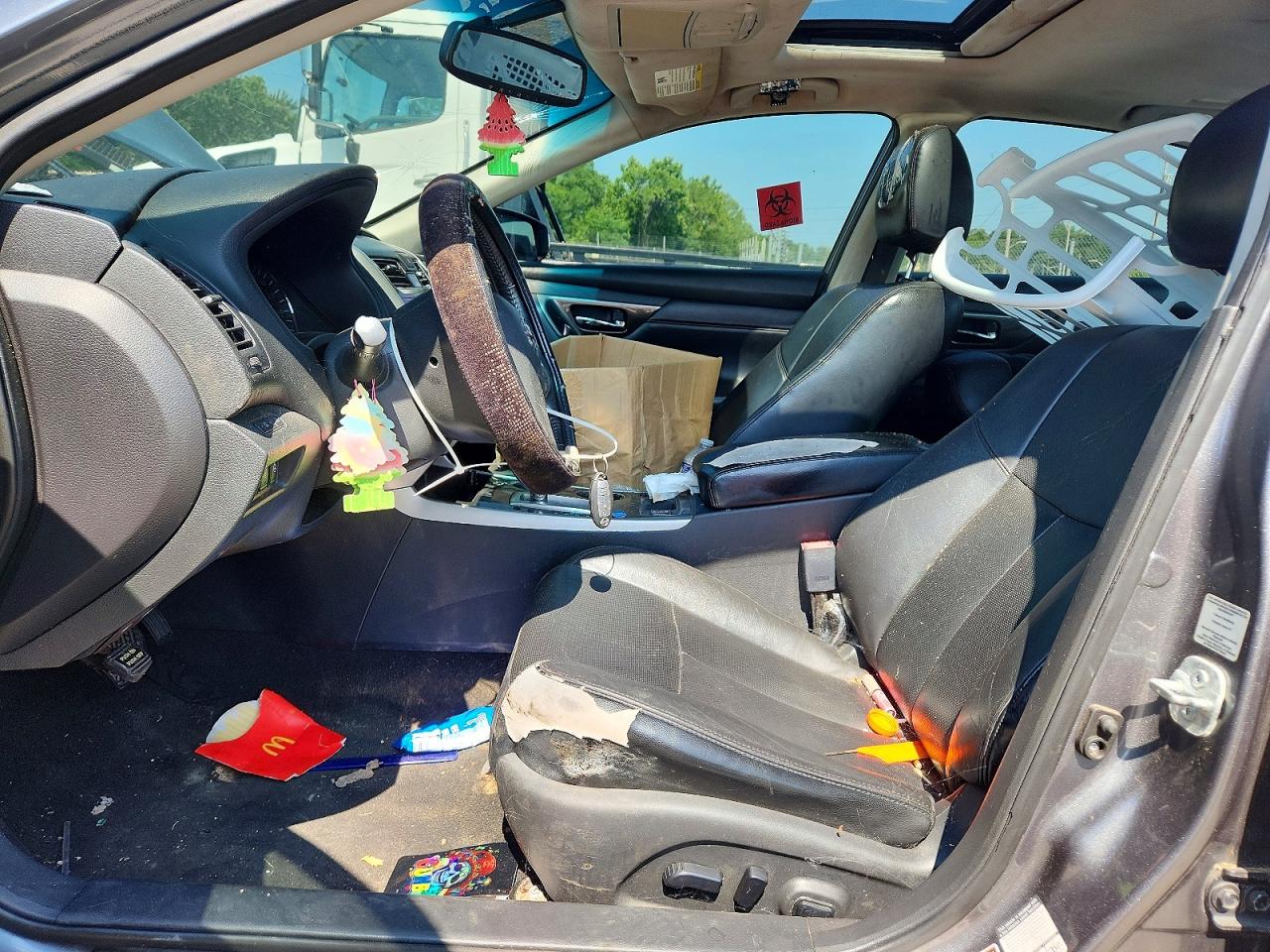 2015 Nissan Altima 2.5 Sl Gray vin: 1N4AL3AP2FC166204