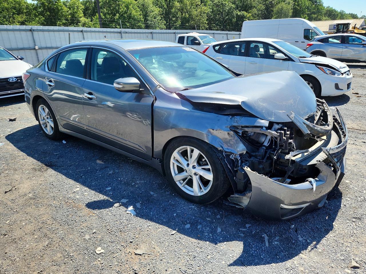 2015 Nissan Altima 2.5 Sv Silver vin: 1N4AL3AP2FC183343