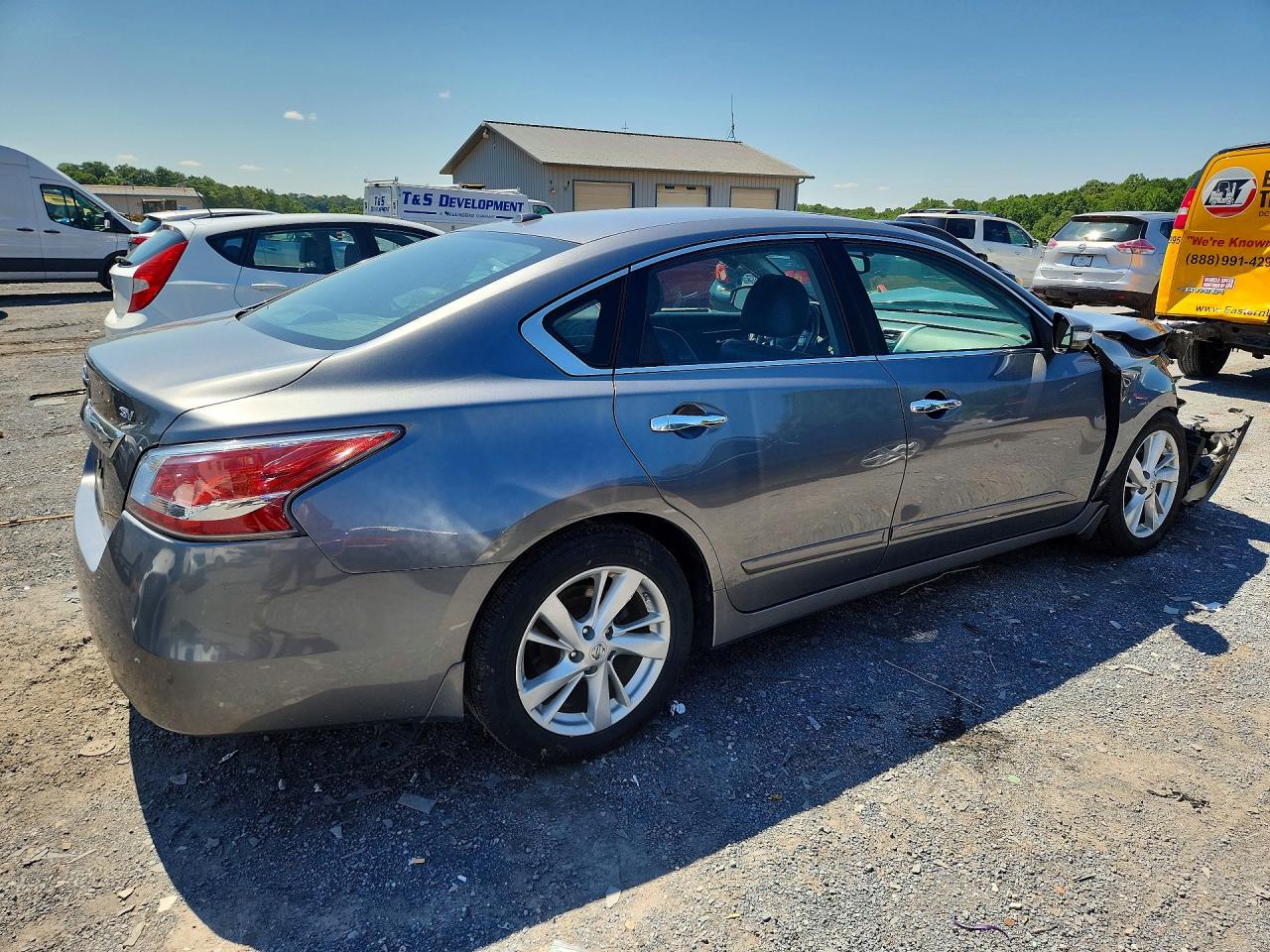 2015 Nissan Altima 2.5 Sv Silver vin: 1N4AL3AP2FC183343