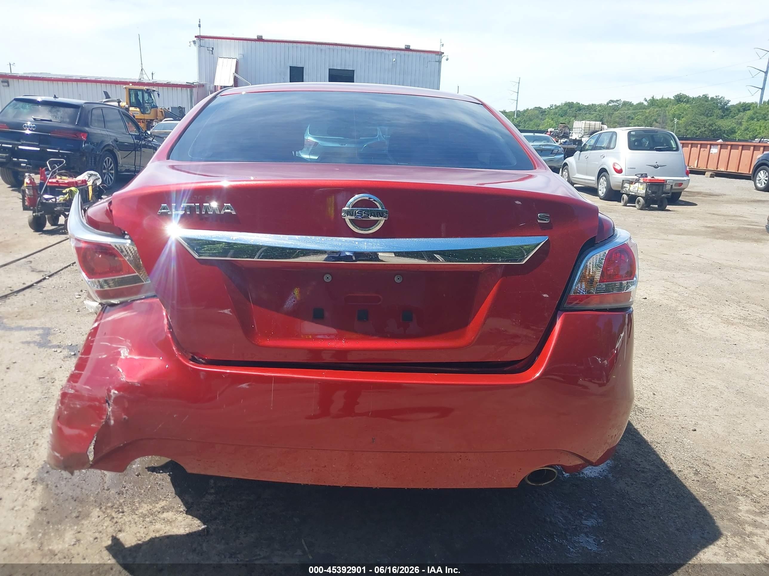 2015 Nissan Altima 2.5 S Burgundy vin: 1N4AL3AP2FC188848