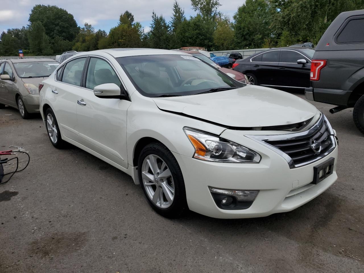 2015 Nissan Altima 2.5 White vin: 1N4AL3AP2FC201002