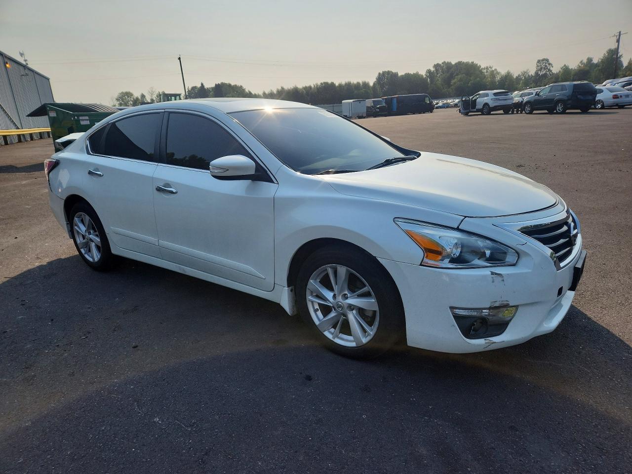 2015 Nissan Altima 2.5 Sv White vin: 1N4AL3AP2FC201002