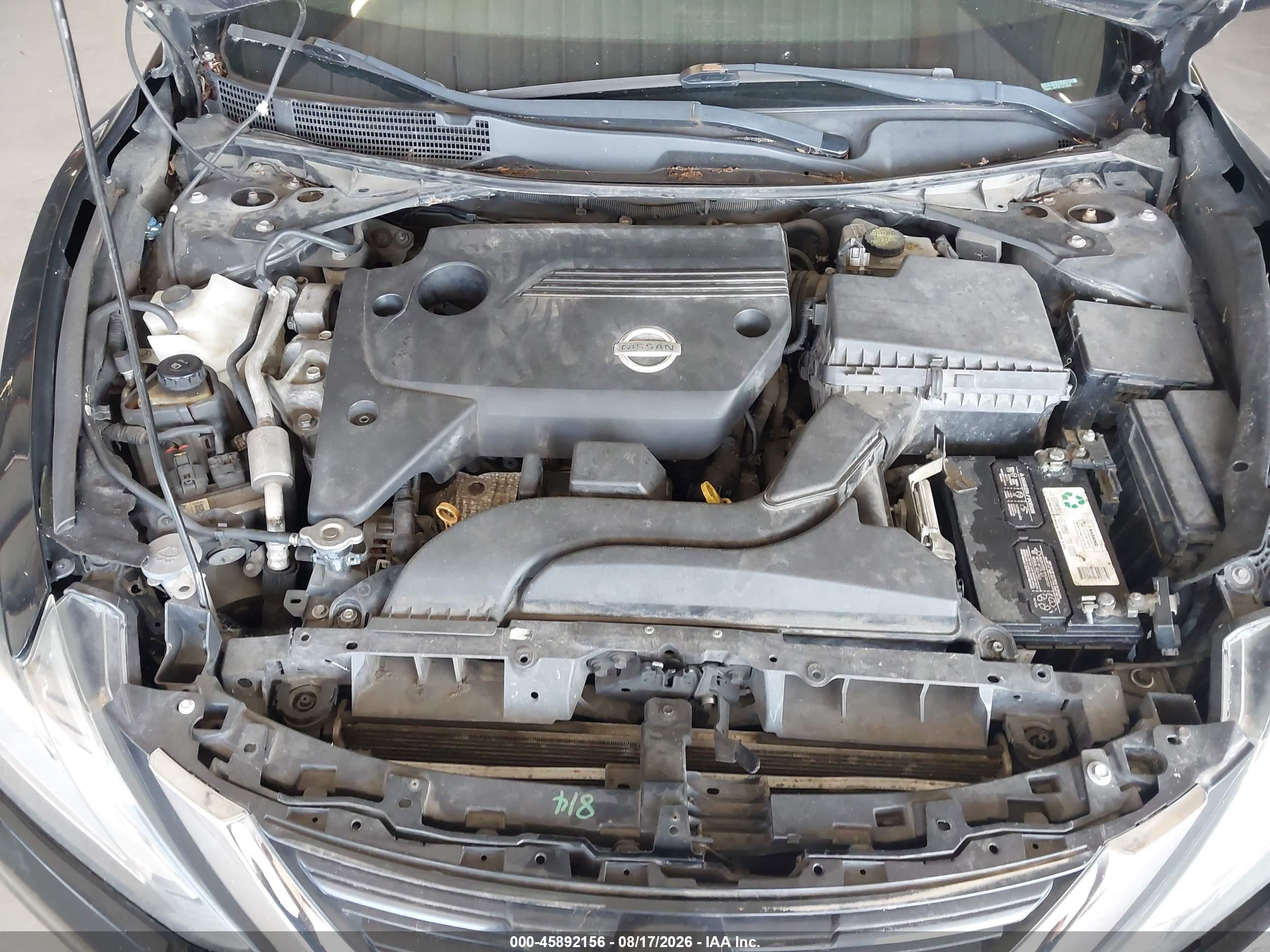 2015 Nissan Altima 2.5 S Black vin: 1N4AL3AP2FC212632