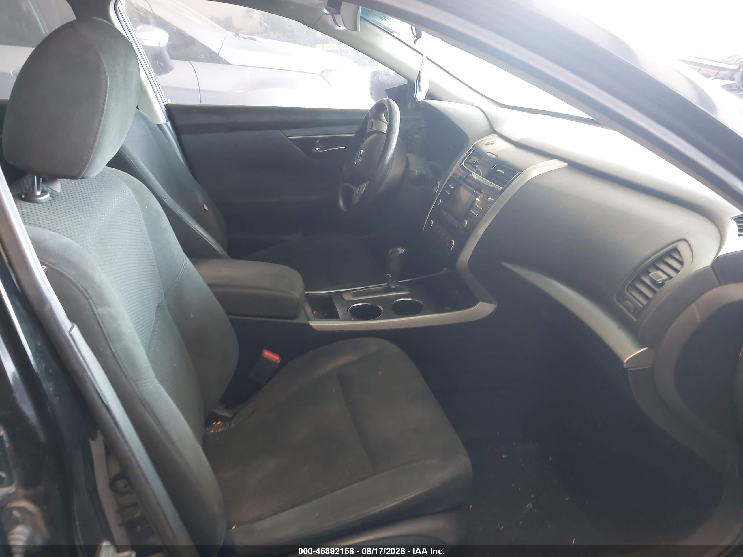 2015 Nissan Altima 2.5 S Black vin: 1N4AL3AP2FC212632
