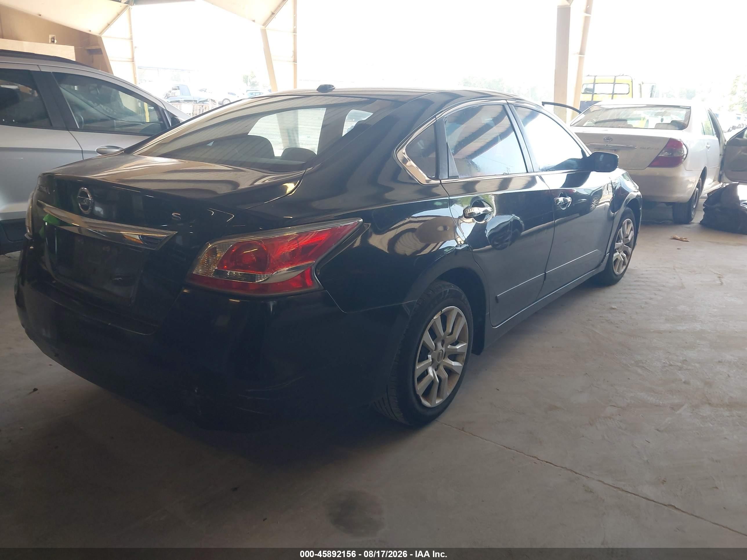 2015 Nissan Altima 2.5 S Black vin: 1N4AL3AP2FC212632