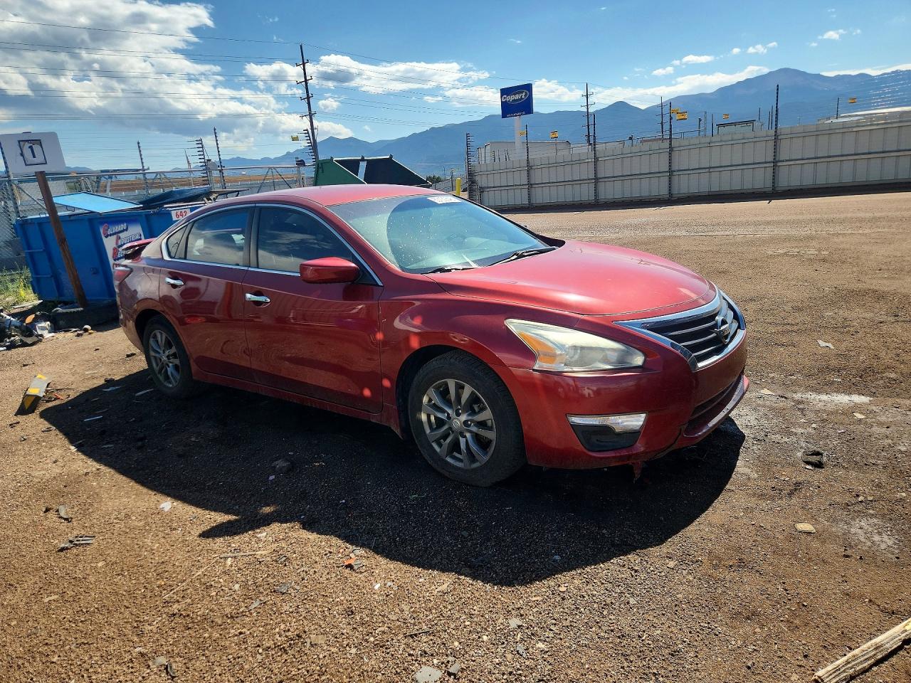 2015 Nissan Altima 2.5 S Burgundy vin: 1N4AL3AP2FC215448