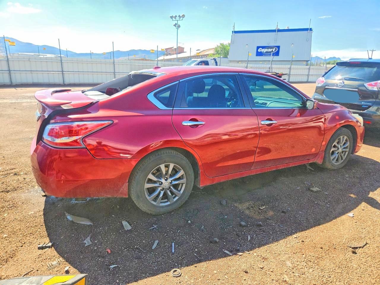 2015 Nissan Altima 2.5 S Burgundy vin: 1N4AL3AP2FC215448