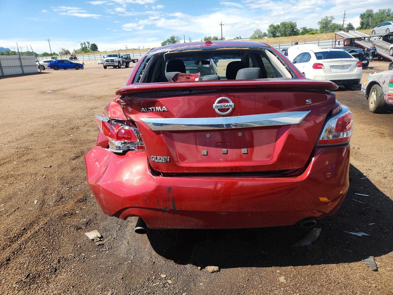 2015 Nissan Altima 2.5 S Burgundy vin: 1N4AL3AP2FC215448