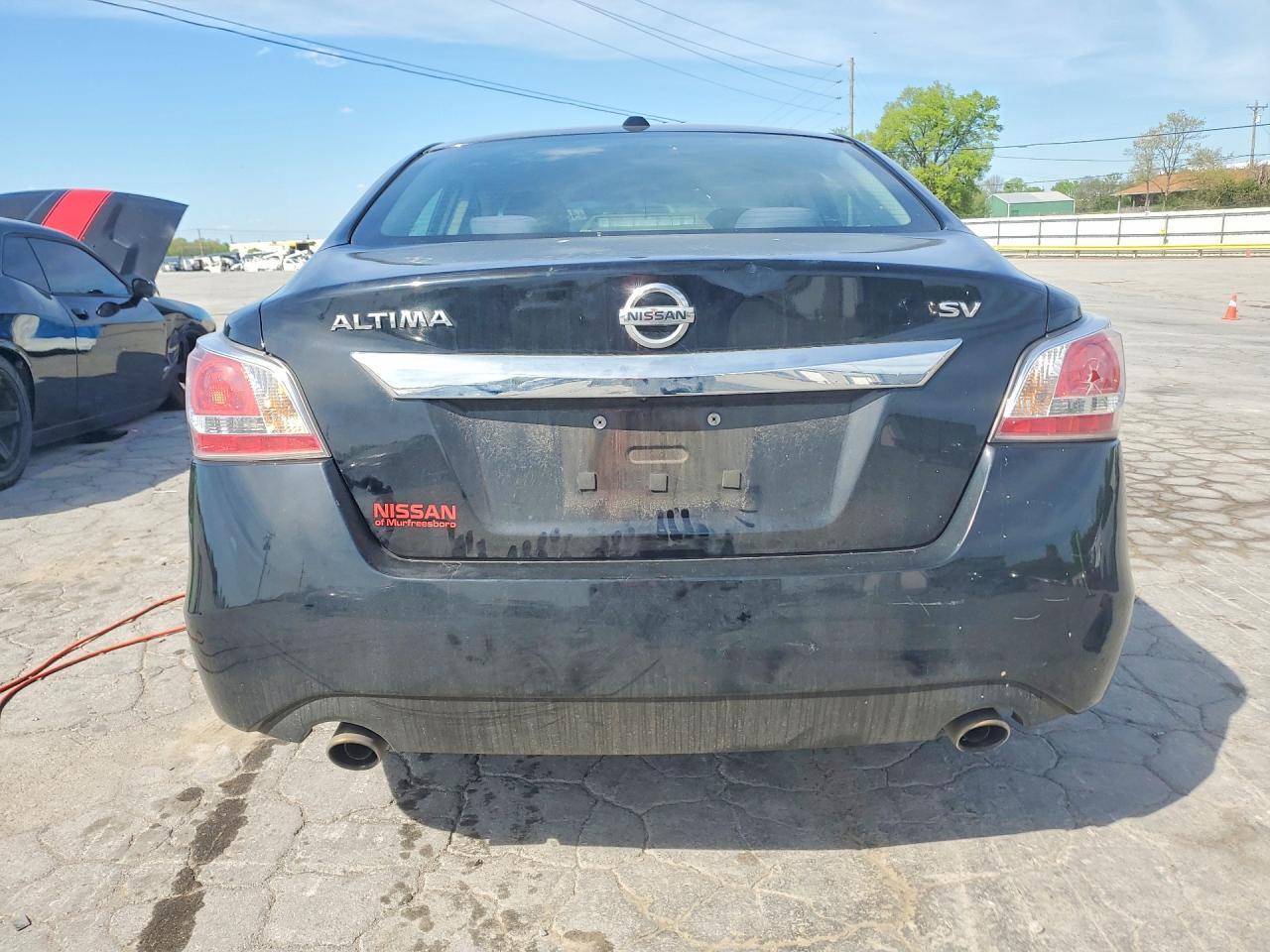 2015 Nissan Altima 2.5 Sv Black vin: 1N4AL3AP2FC217376