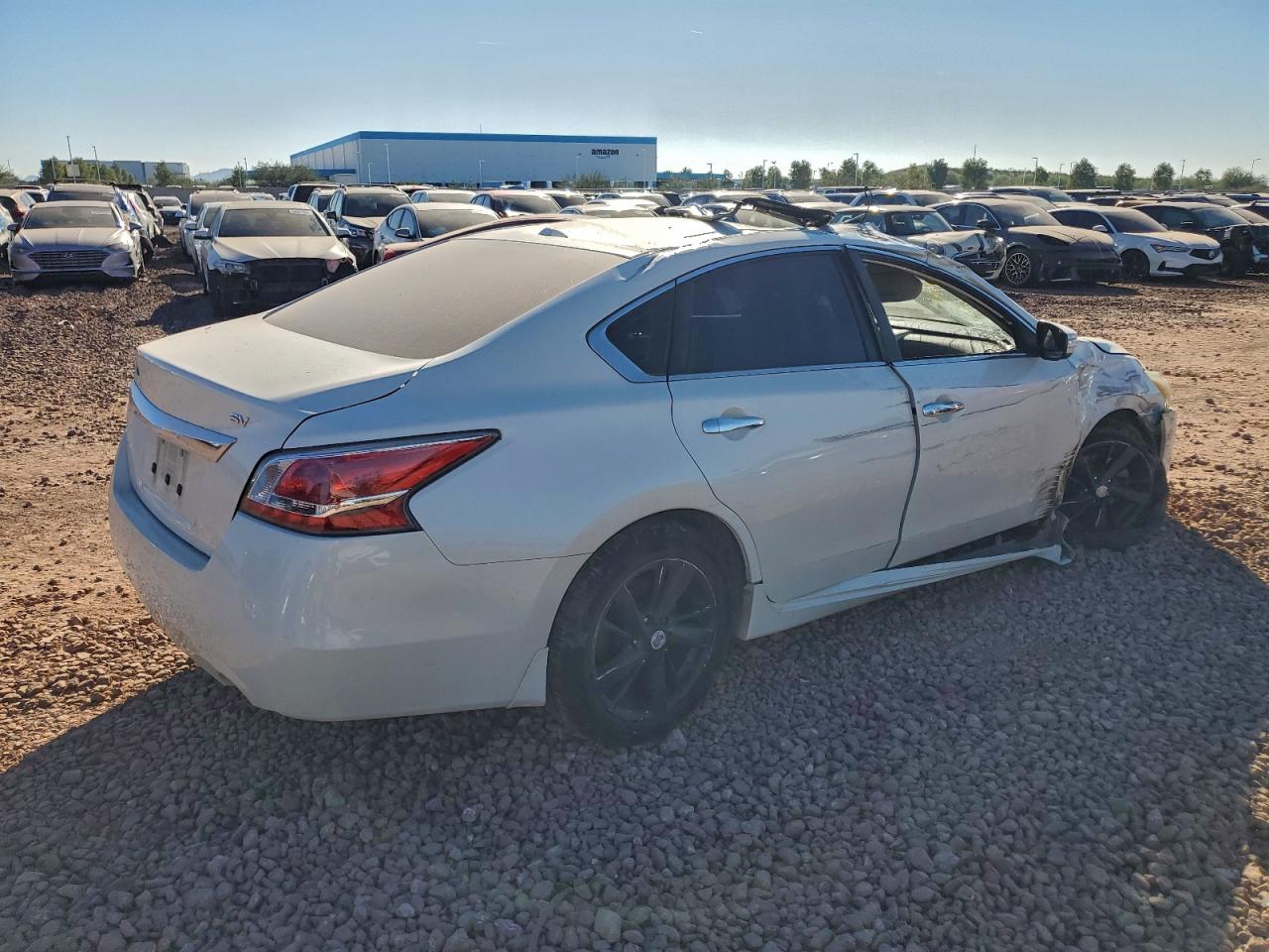 2015 Nissan Altima 2.5 White vin: 1N4AL3AP2FC219371