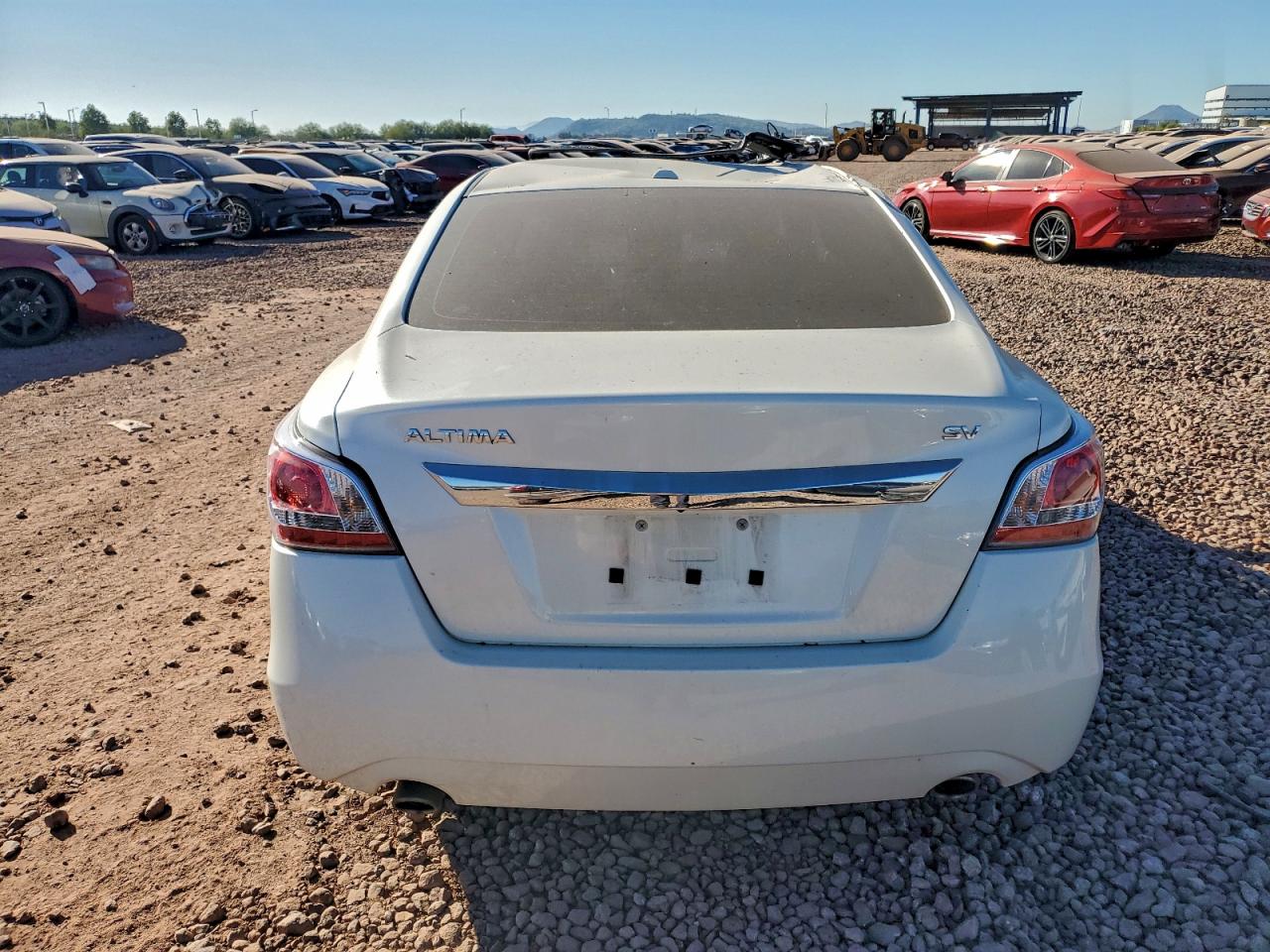 2015 Nissan Altima 2.5 White vin: 1N4AL3AP2FC219371