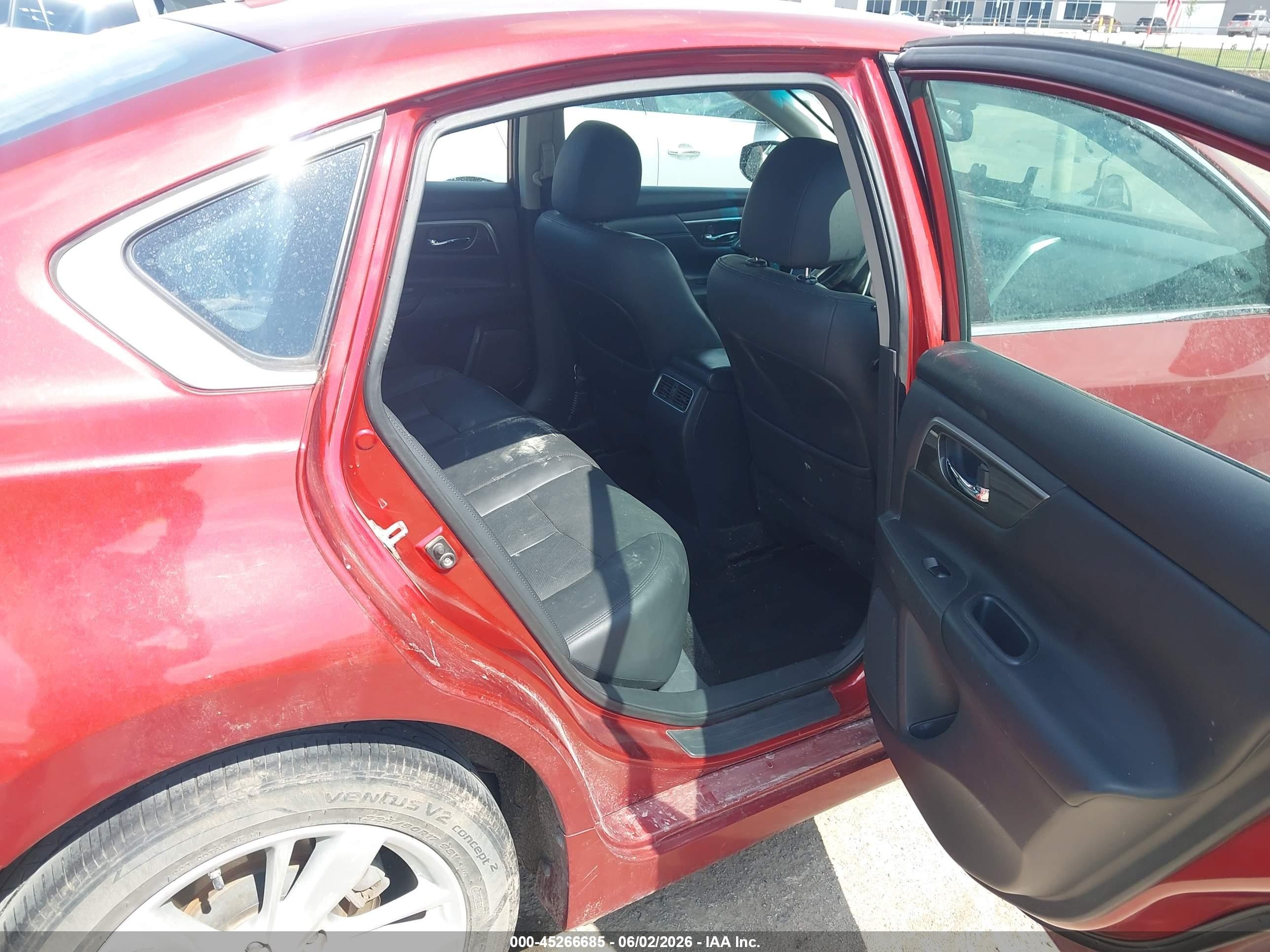 2015 Nissan Altima 2.5 Sl Red vin: 1N4AL3AP2FC219774