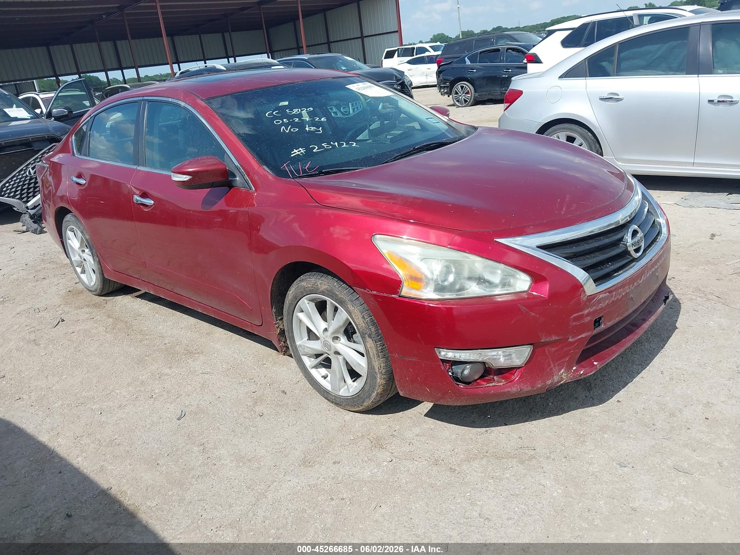 2015 Nissan Altima 2.5 Sl Red vin: 1N4AL3AP2FC219774