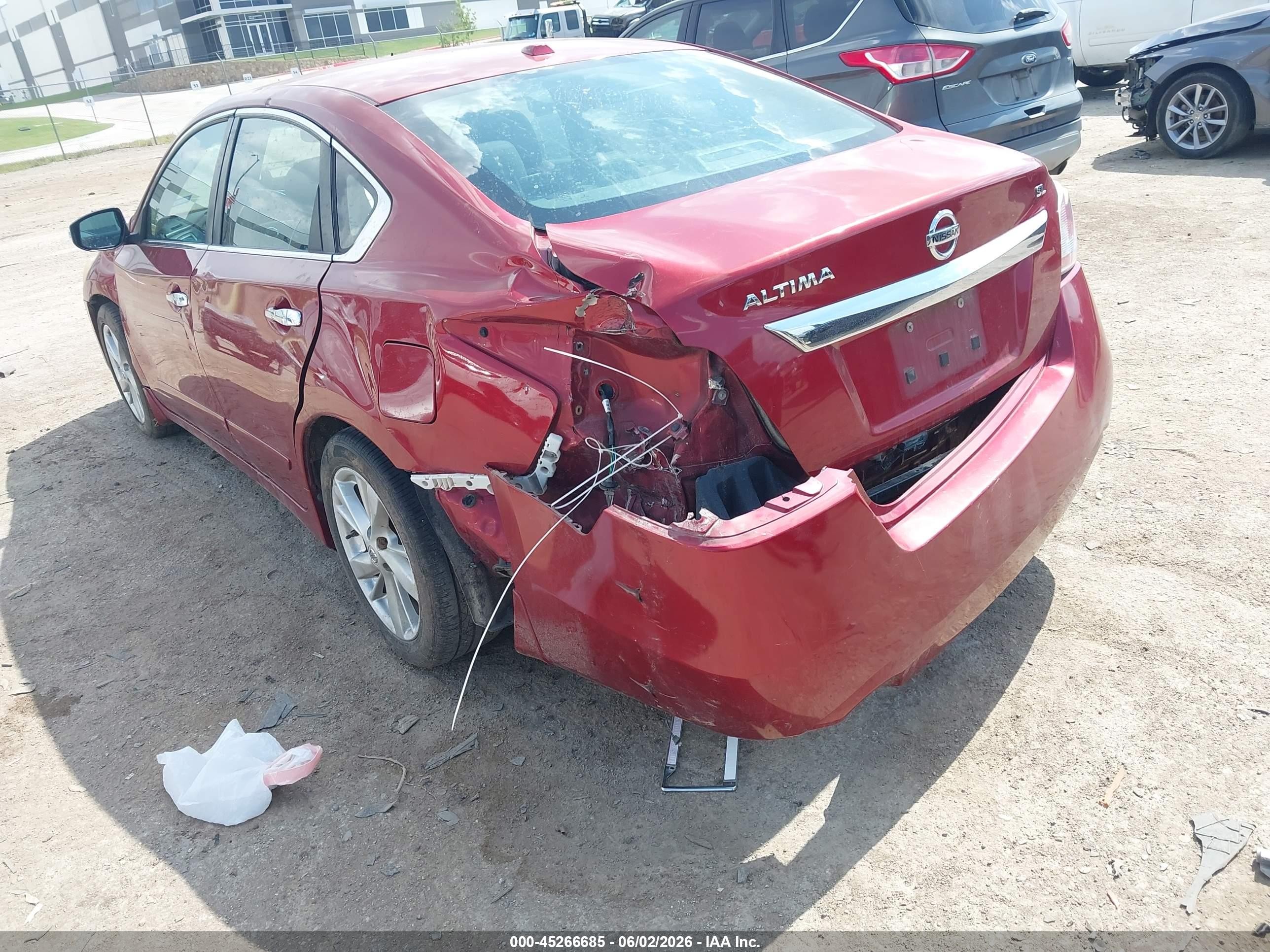 2015 Nissan Altima 2.5 Sl Red vin: 1N4AL3AP2FC219774