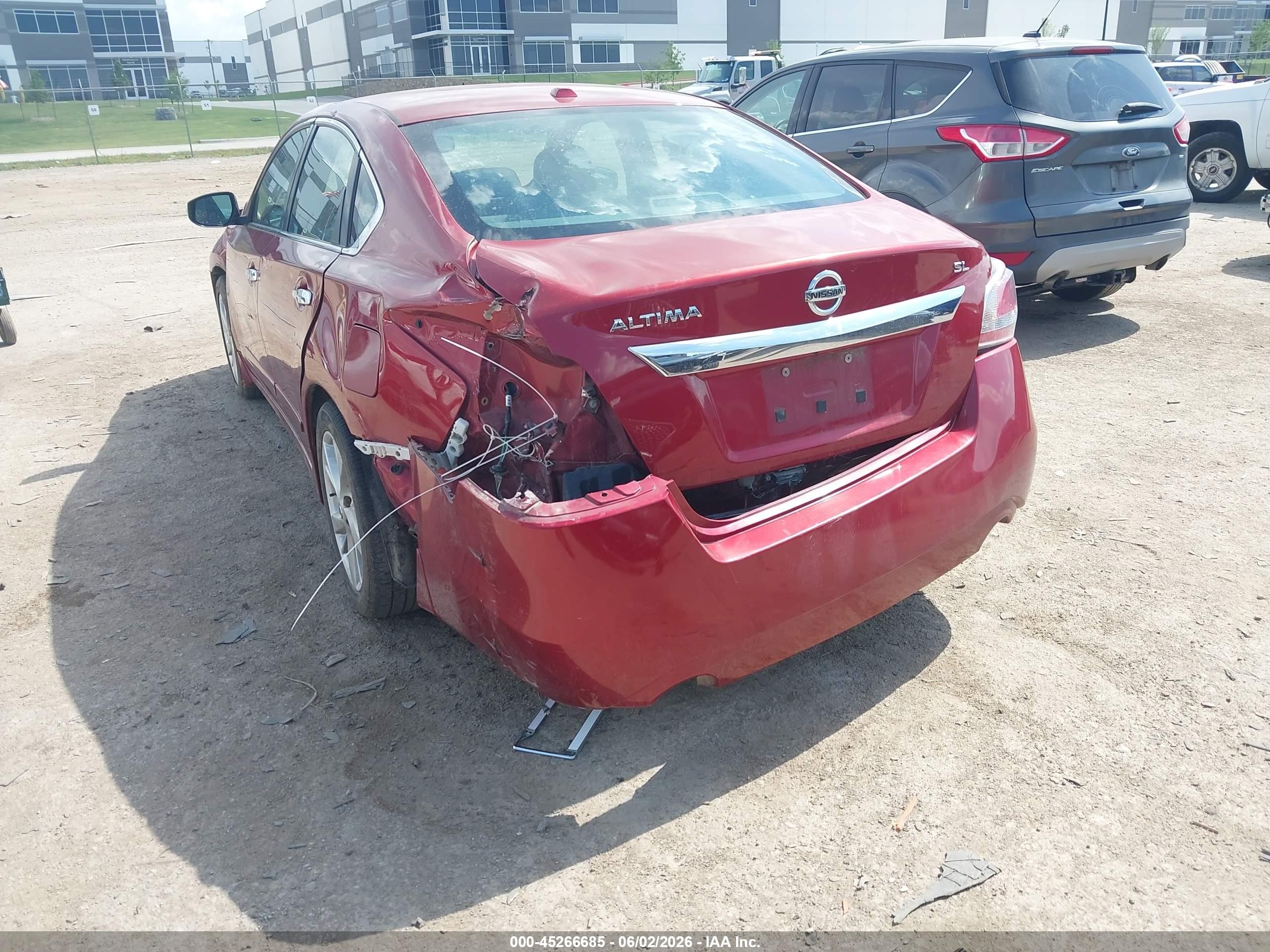 2015 Nissan Altima 2.5 Sl Red vin: 1N4AL3AP2FC219774