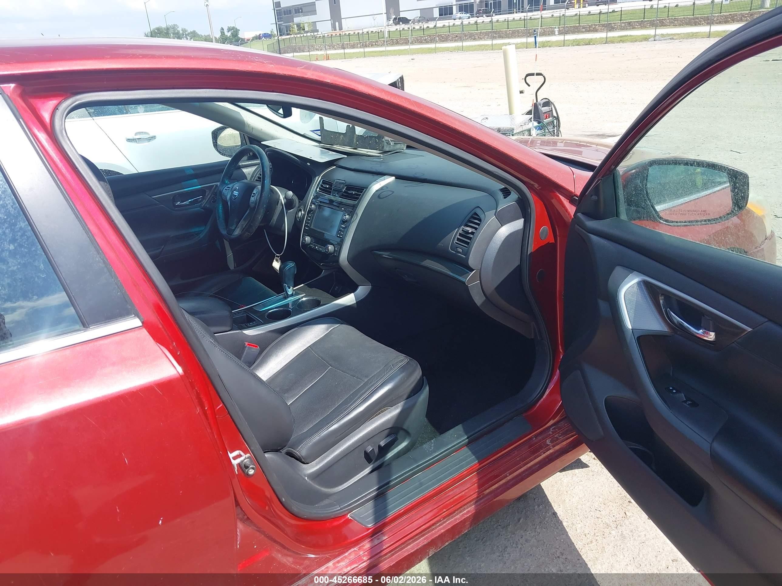 2015 Nissan Altima 2.5 Sl Red vin: 1N4AL3AP2FC219774