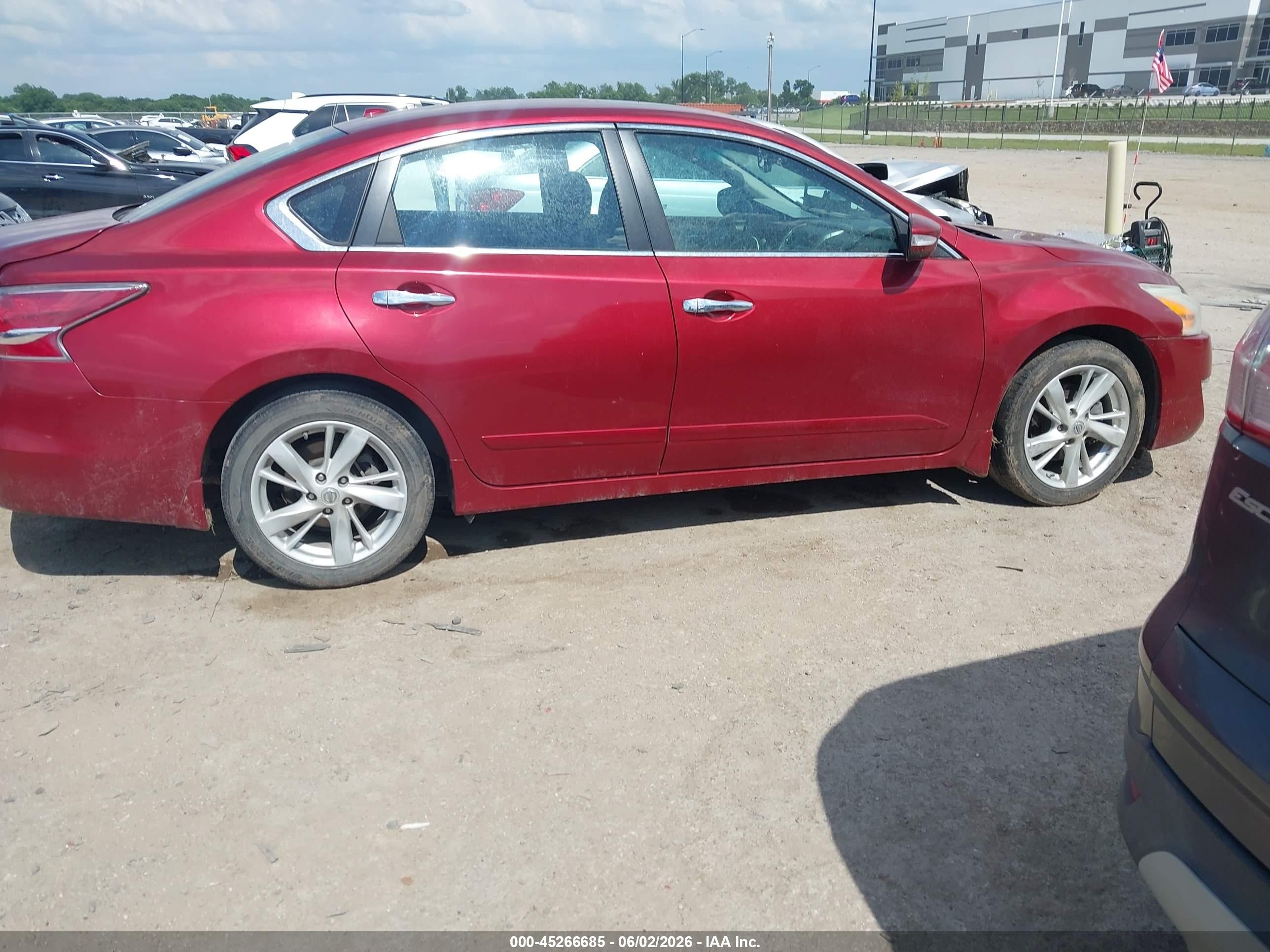 2015 Nissan Altima 2.5 Sl Red vin: 1N4AL3AP2FC219774