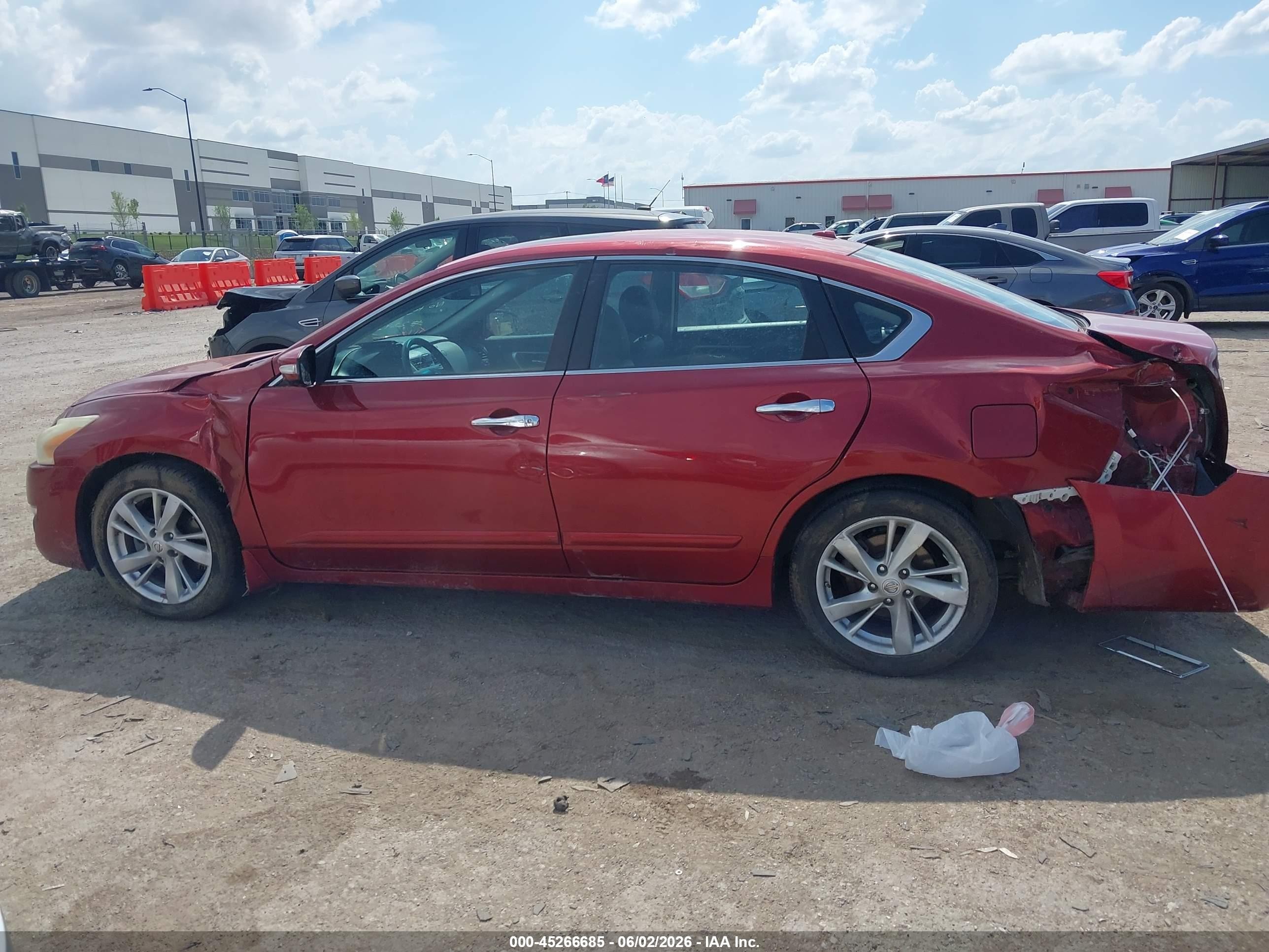 2015 Nissan Altima 2.5 Sl Red vin: 1N4AL3AP2FC219774