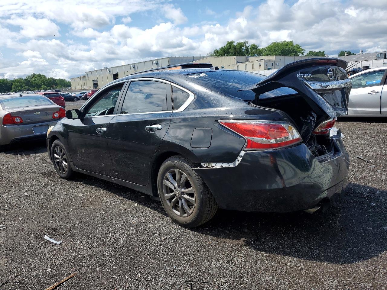 2015 Nissan Altima 2.5 S Black vin: 1N4AL3AP2FC225445