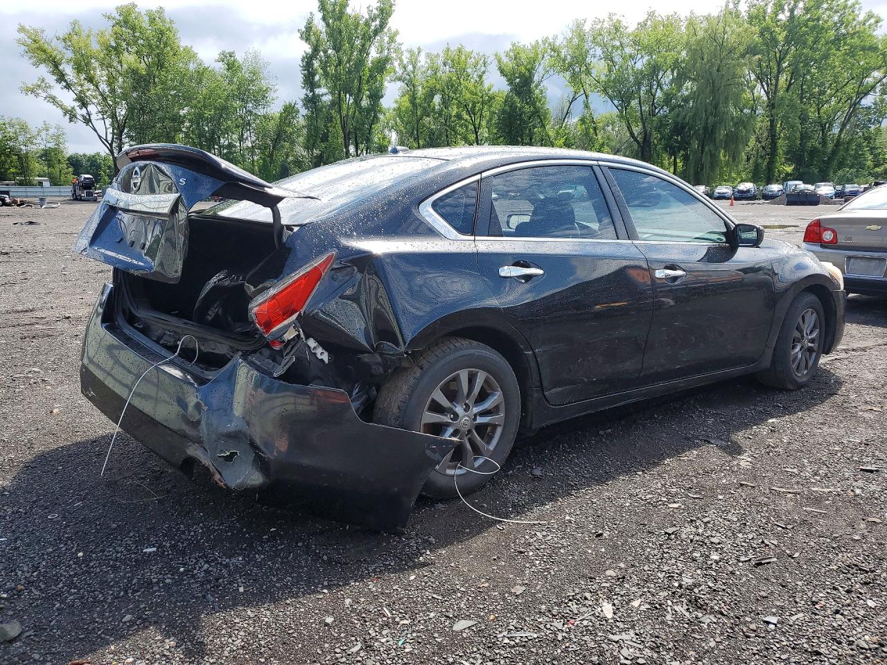 2015 Nissan Altima 2.5 S Black vin: 1N4AL3AP2FC225445
