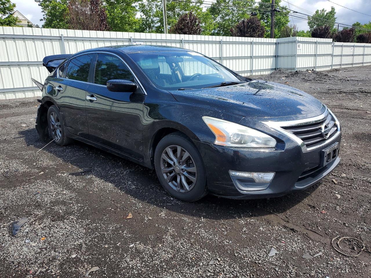 2015 Nissan Altima 2.5 S Black vin: 1N4AL3AP2FC225445