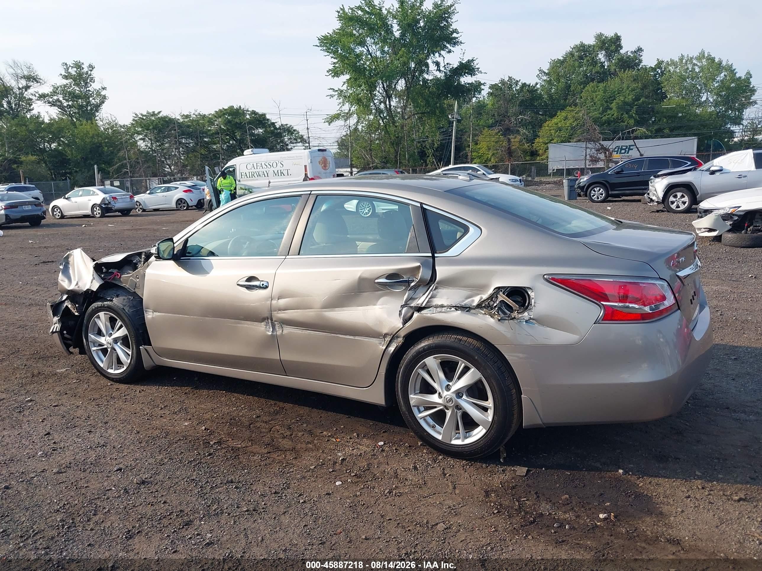 2015 Nissan Altima 2.5 Sl Beige vin: 1N4AL3AP2FC232010