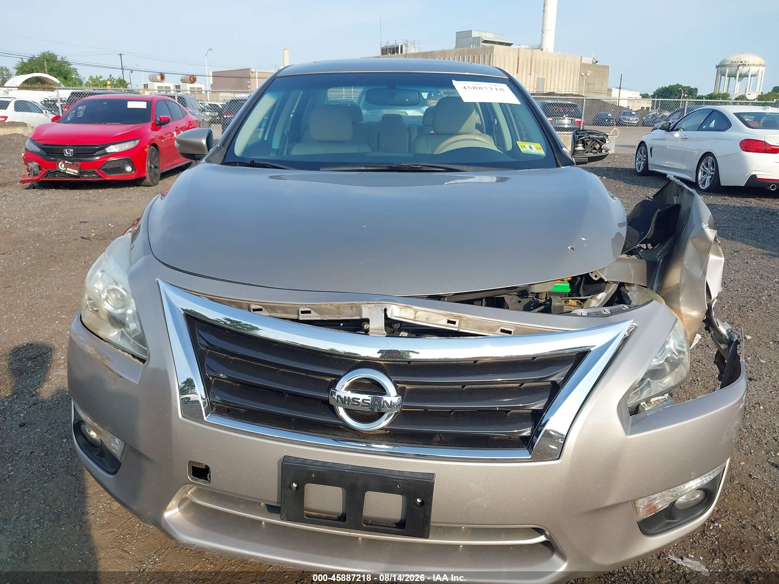2015 Nissan Altima 2.5 Sl Beige vin: 1N4AL3AP2FC232010