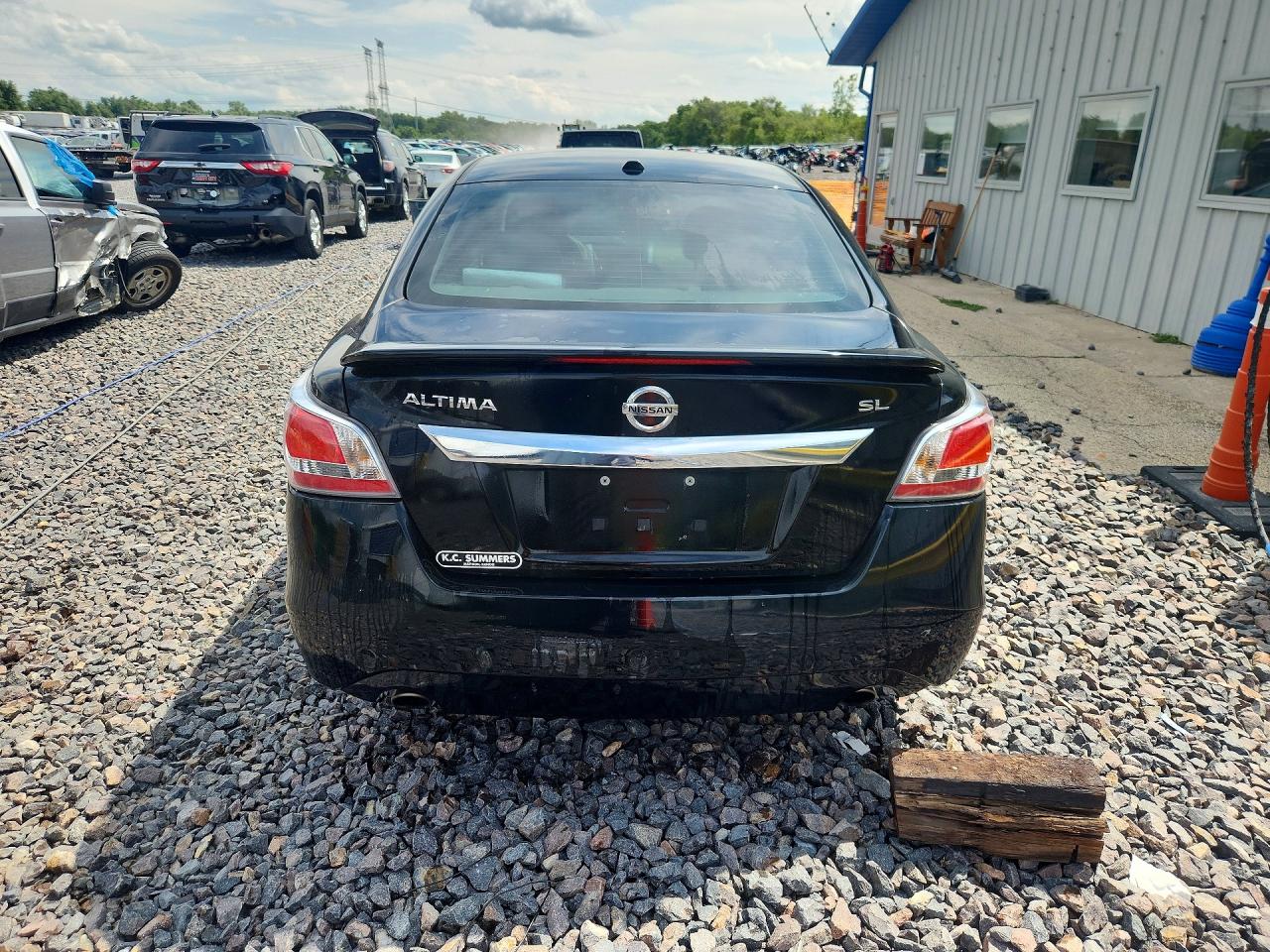 2015 Nissan Altima 2.5 Sl Black vin: 1N4AL3AP2FC240866