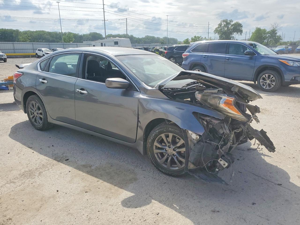 2015 Nissan Altima 2.5 S Gray vin: 1N4AL3AP2FC244934