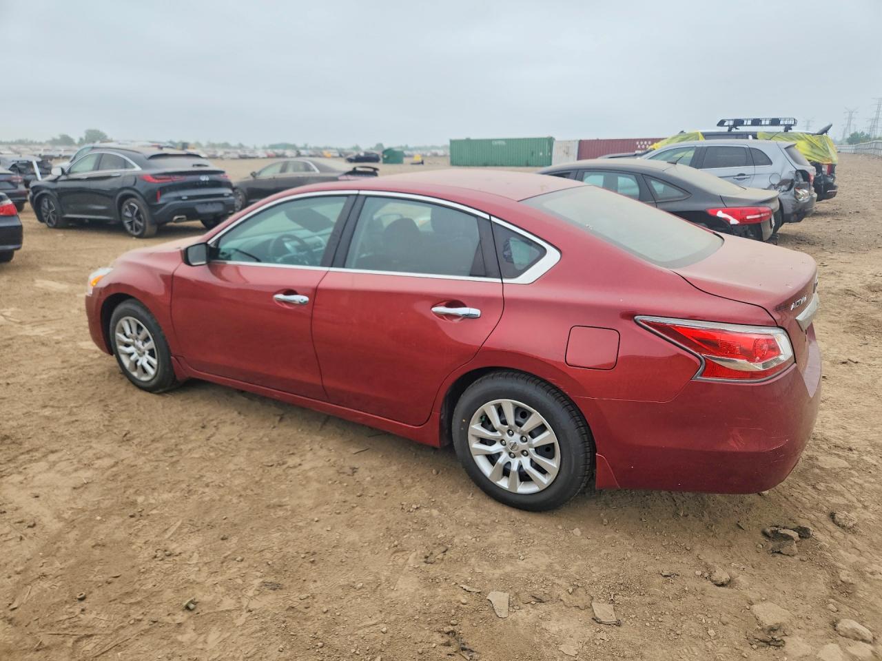 2015 Nissan Altima 2.5 S Red vin: 1N4AL3AP2FC260437