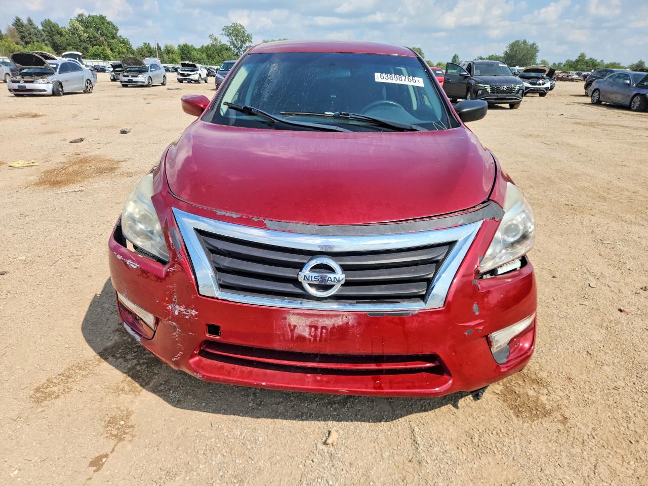 2015 Nissan Altima 2.5 S Красный vin: 1N4AL3AP2FC261457