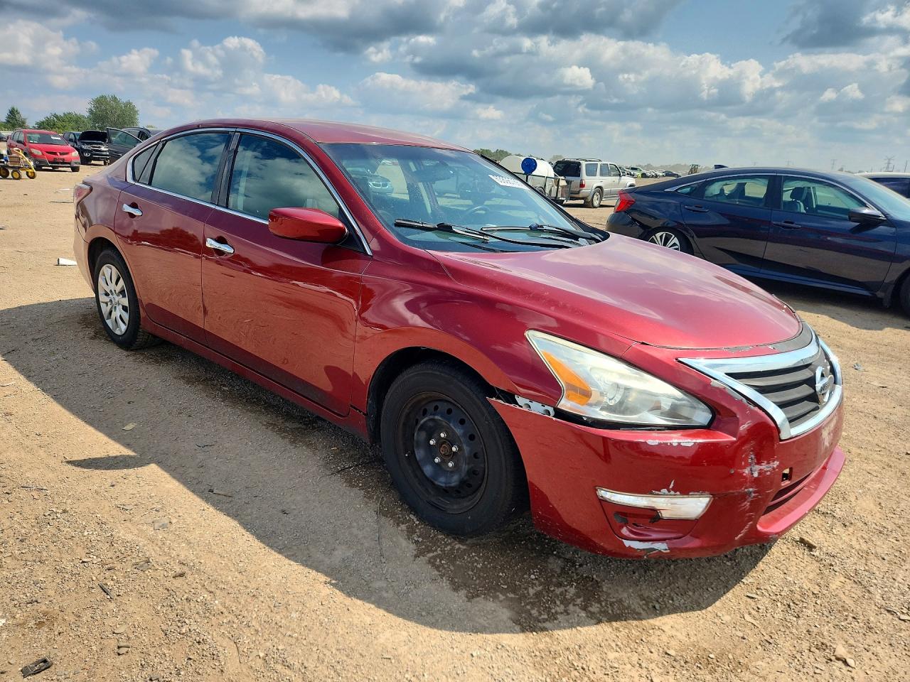 2015 Nissan Altima 2.5 S Красный vin: 1N4AL3AP2FC261457