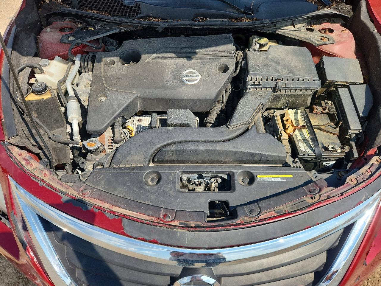 2015 Nissan Altima 2.5 S Красный vin: 1N4AL3AP2FC261457