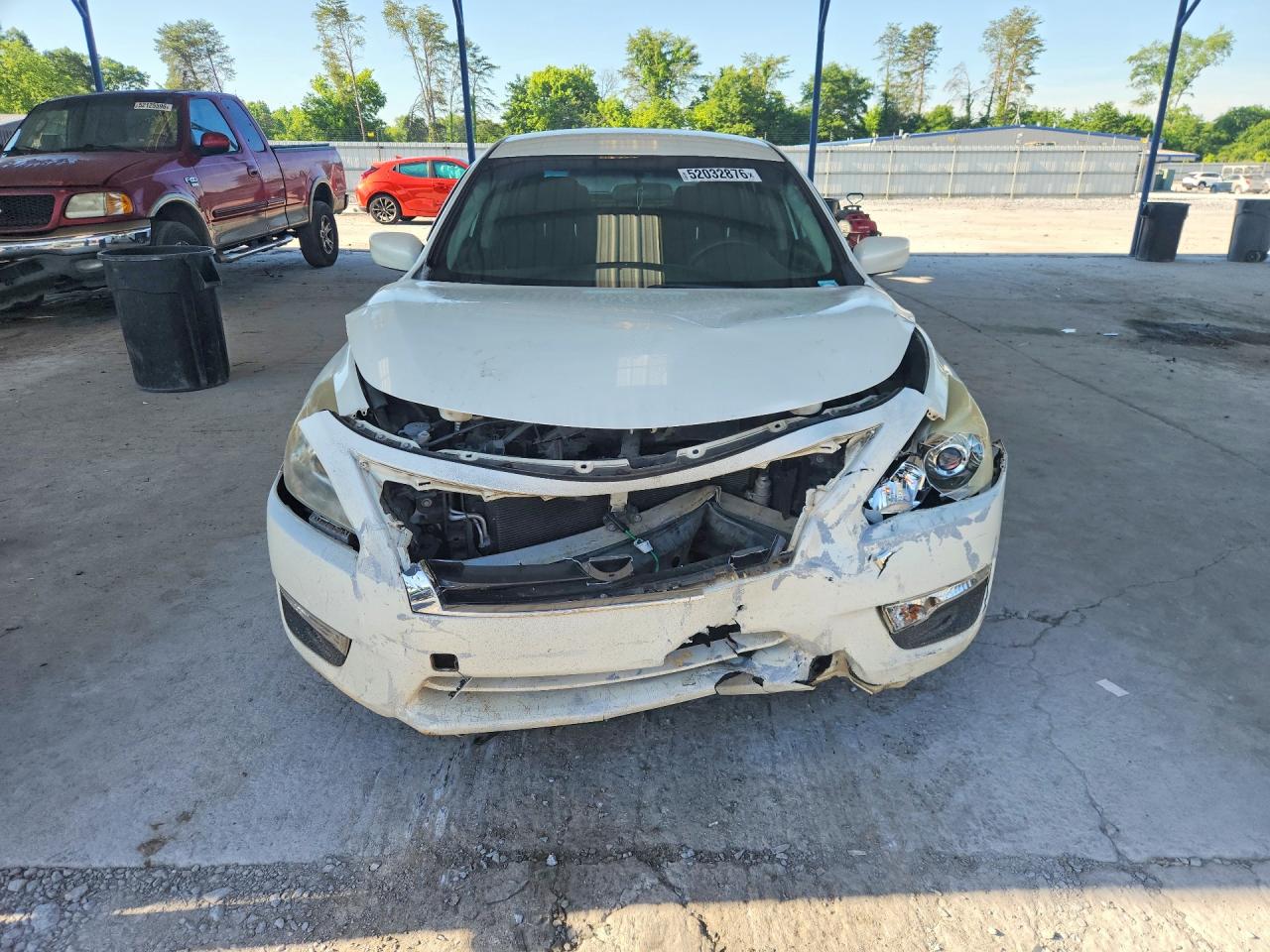 2015 Nissan Altima 2.5 S White vin: 1N4AL3AP2FC273740