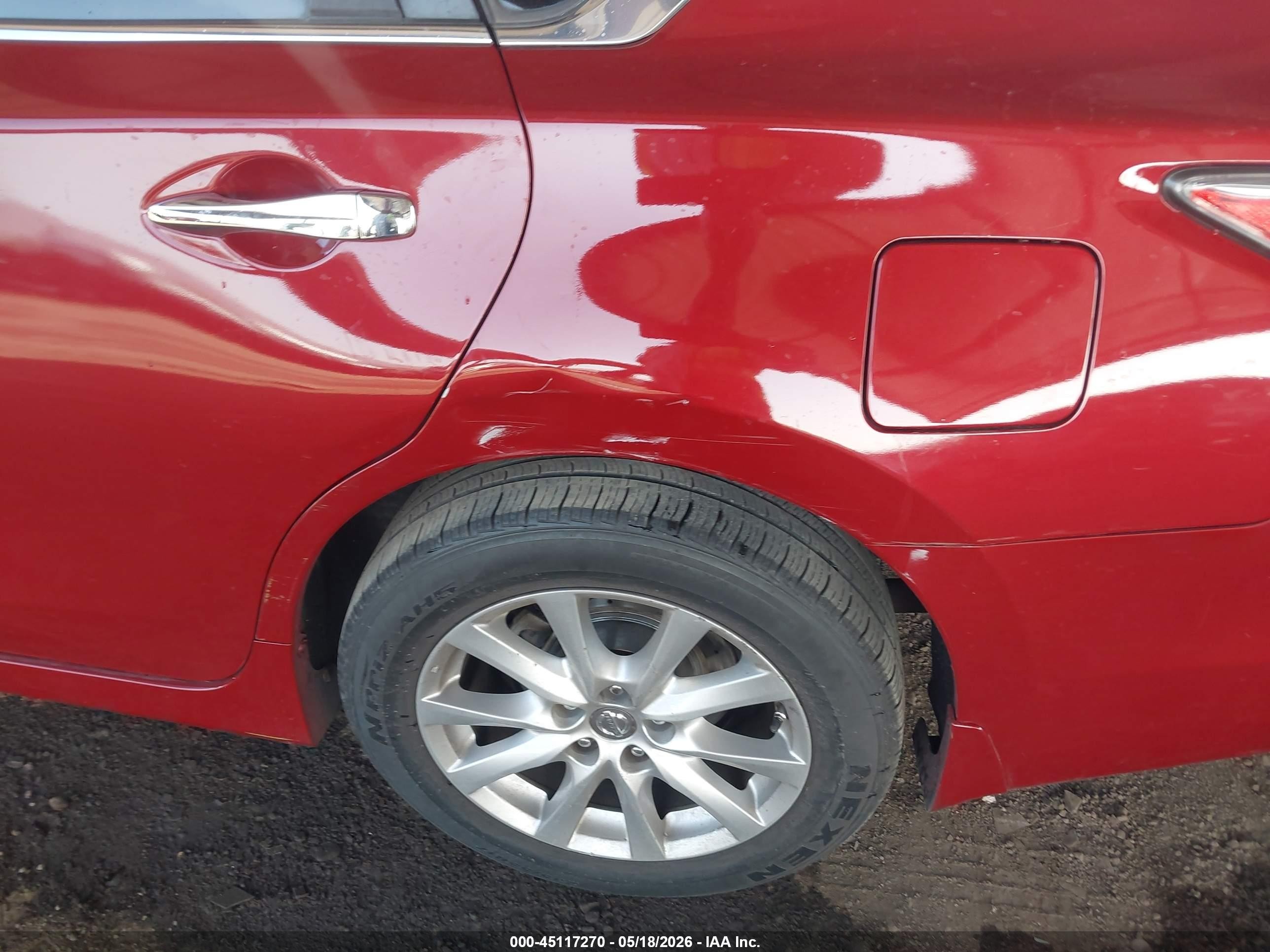 2015 Nissan Altima 2.5 S Red vin: 1N4AL3AP2FC273981