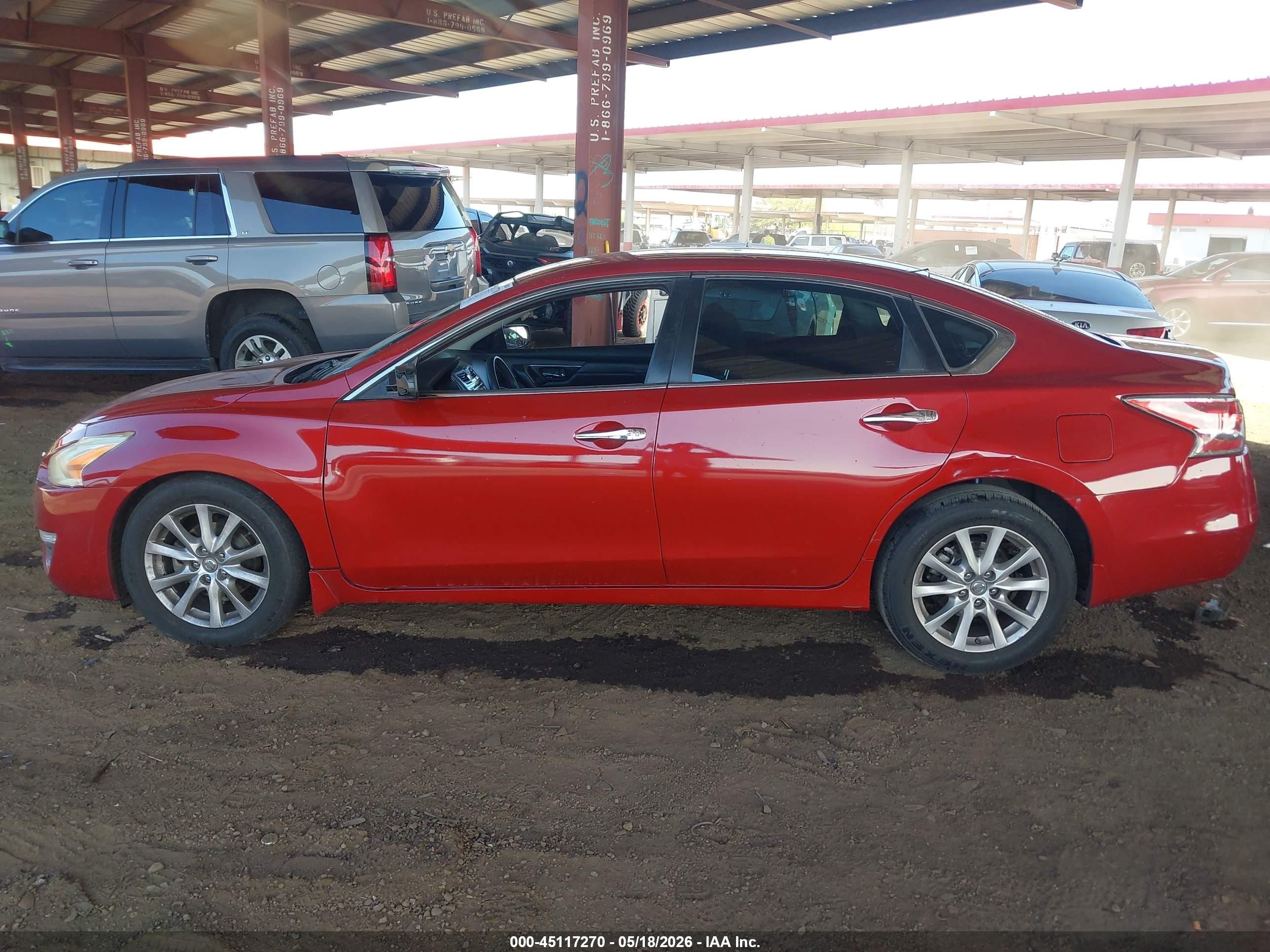 2015 Nissan Altima 2.5 S Red vin: 1N4AL3AP2FC273981
