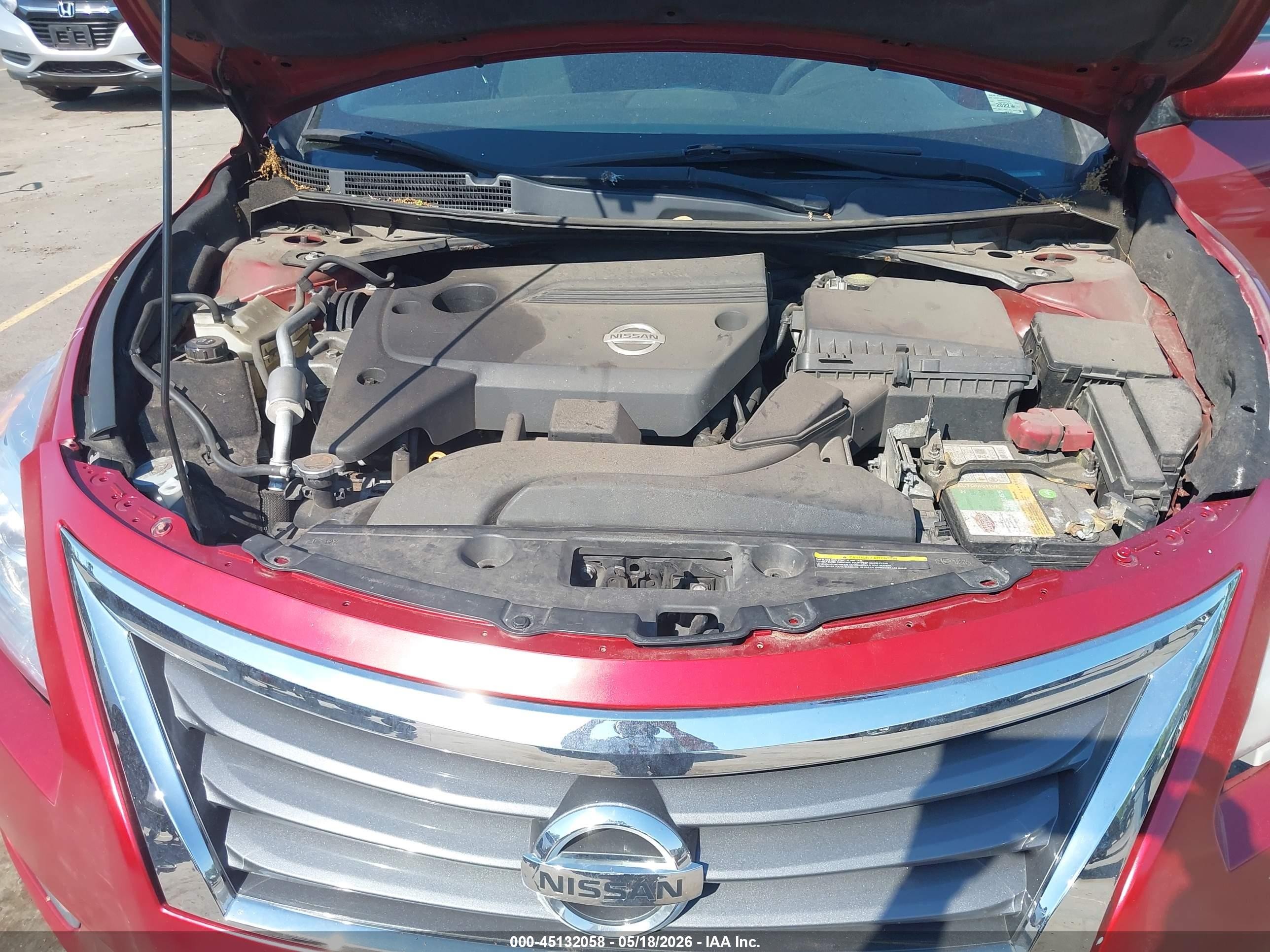 2015 Nissan Altima 2.5/2.5 S/2.5 Sl/2.5 Sv Red vin: 1N4AL3AP2FC279425