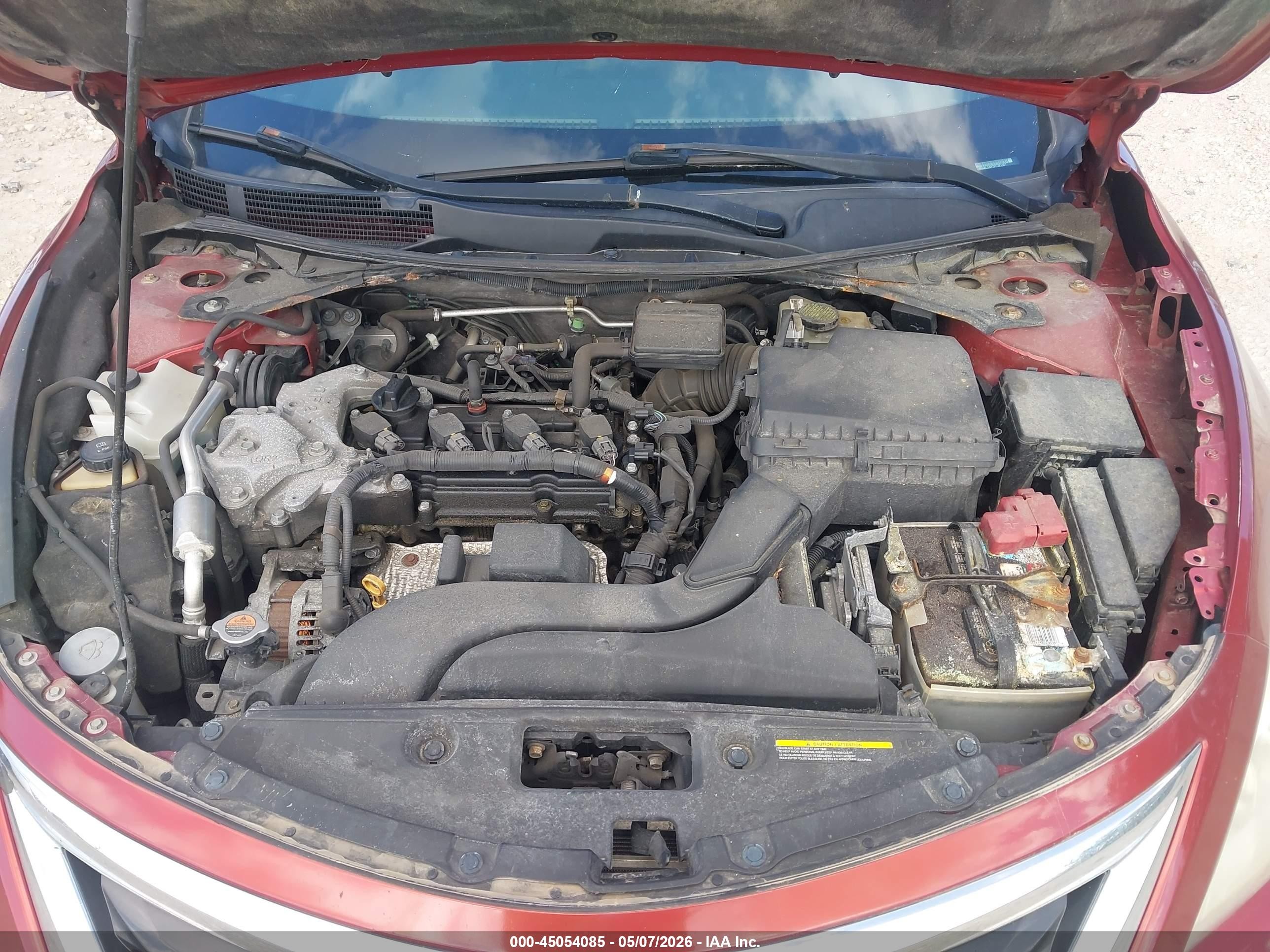 2015 Nissan Altima 2.5 Красный vin: 1N4AL3AP2FC281501