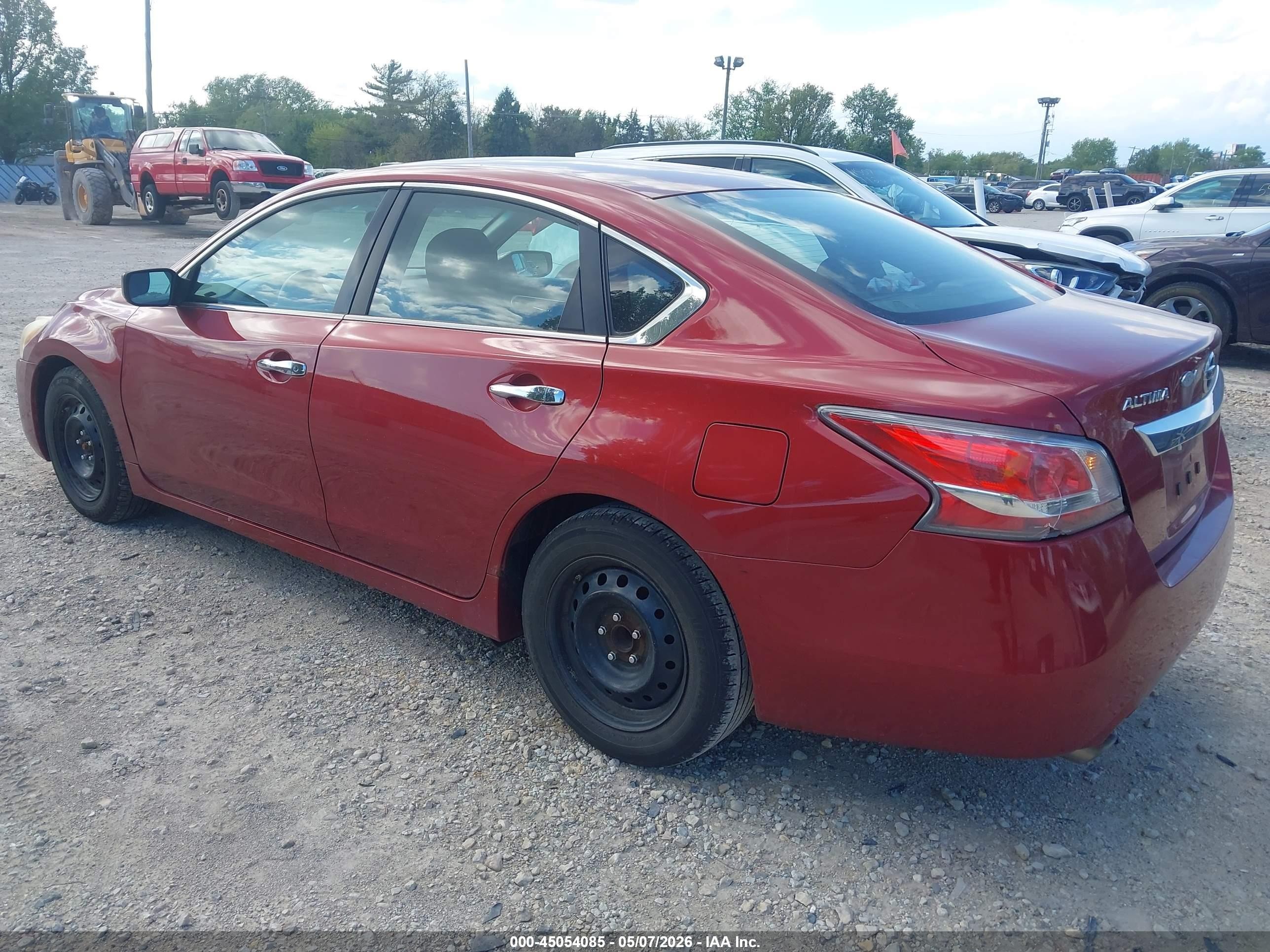 2015 Nissan Altima 2.5 Красный vin: 1N4AL3AP2FC281501