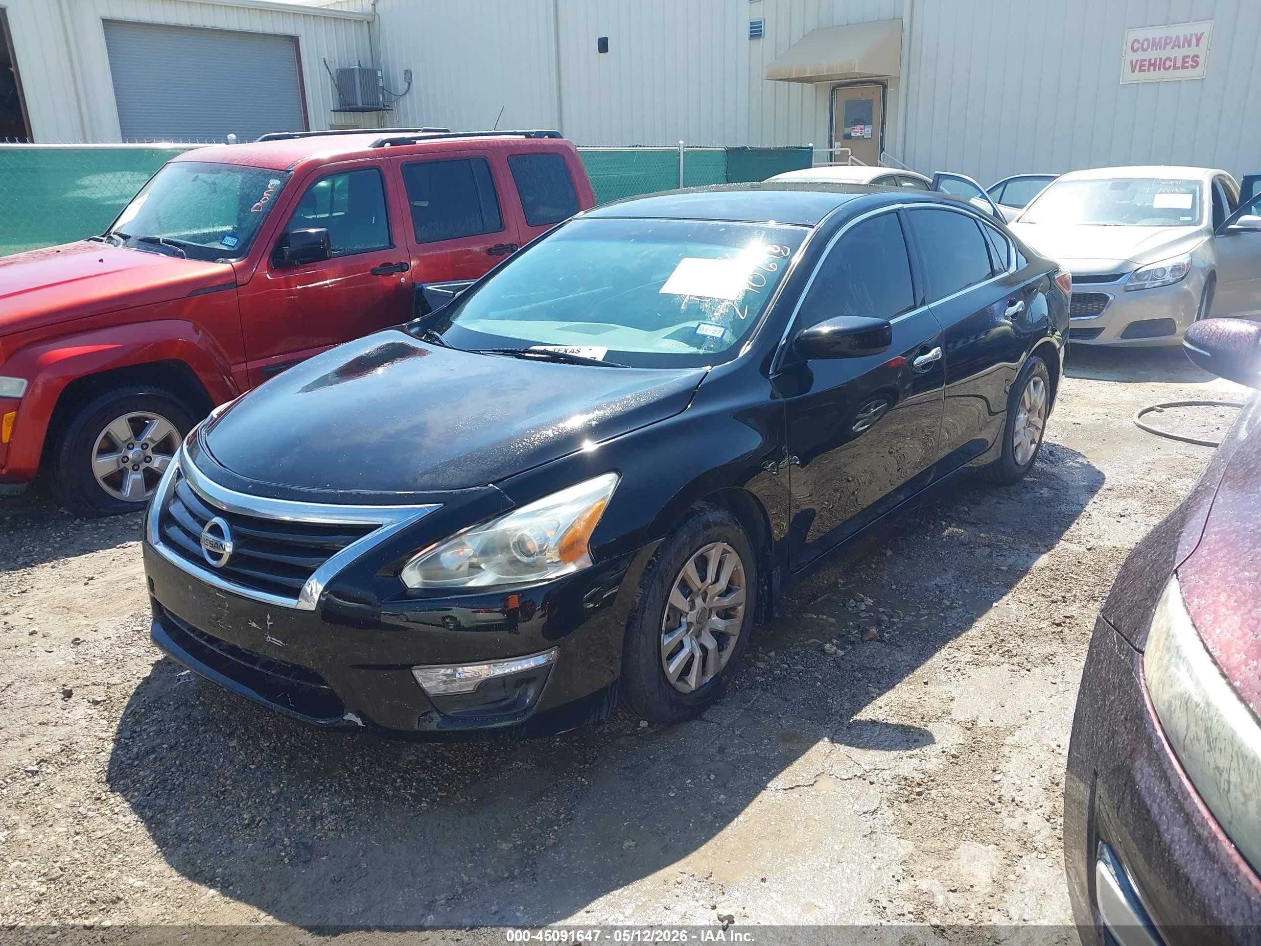 2015 Nissan Altima 2.5 S Black vin: 1N4AL3AP2FC290618