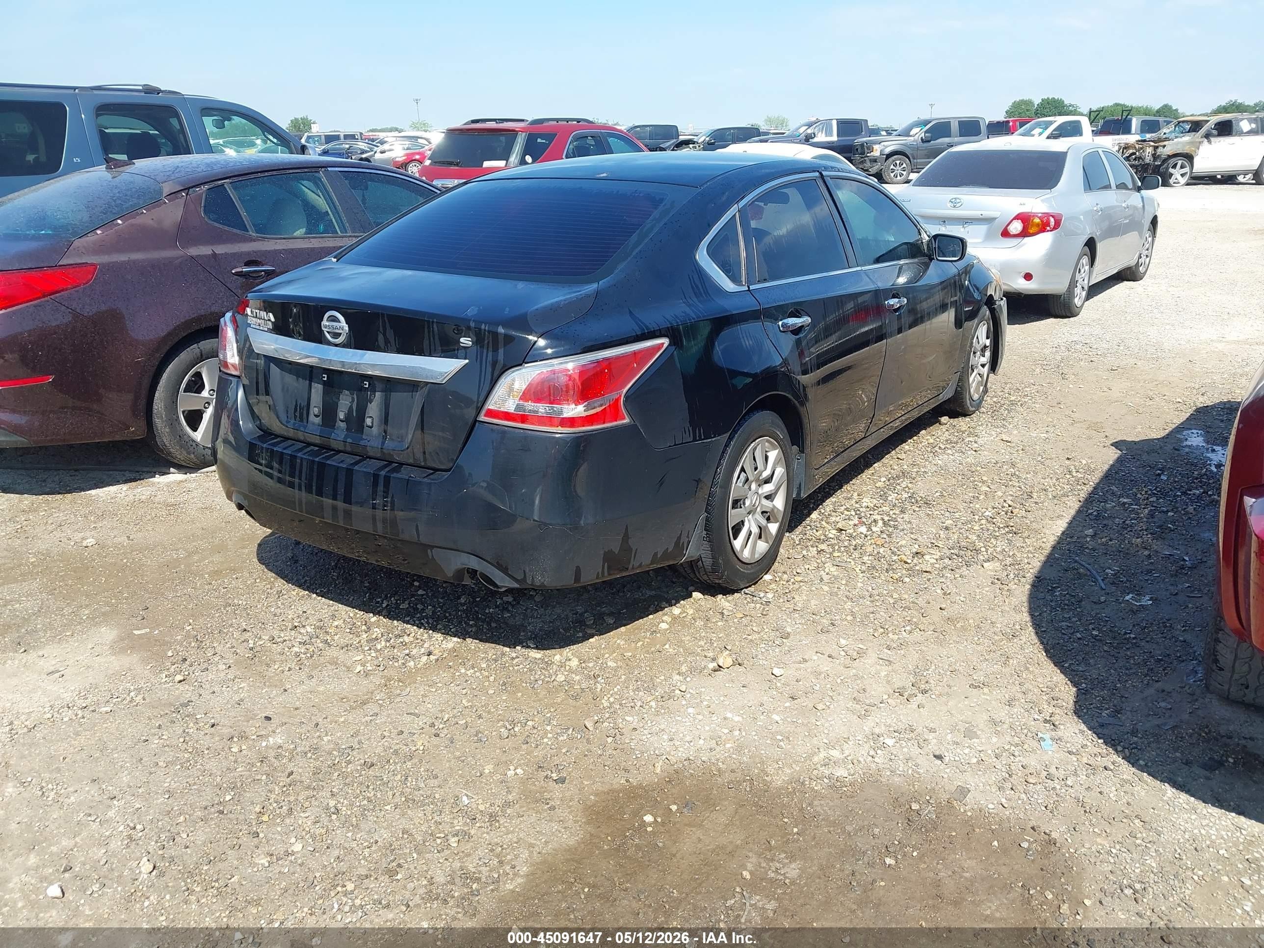 2015 Nissan Altima 2.5 S Black vin: 1N4AL3AP2FC290618