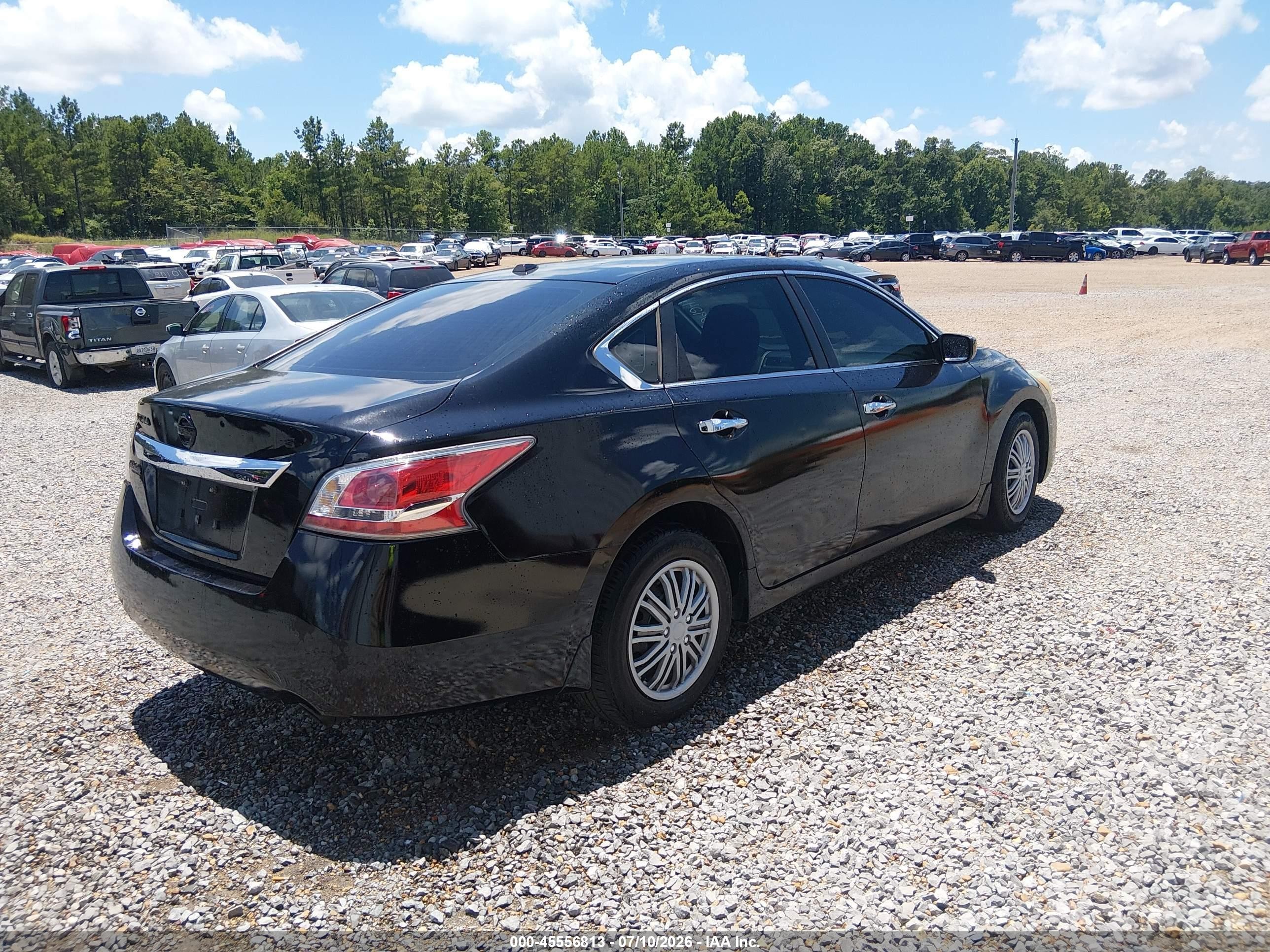 2015 Nissan Altima 2.5 S Black vin: 1N4AL3AP2FC292417