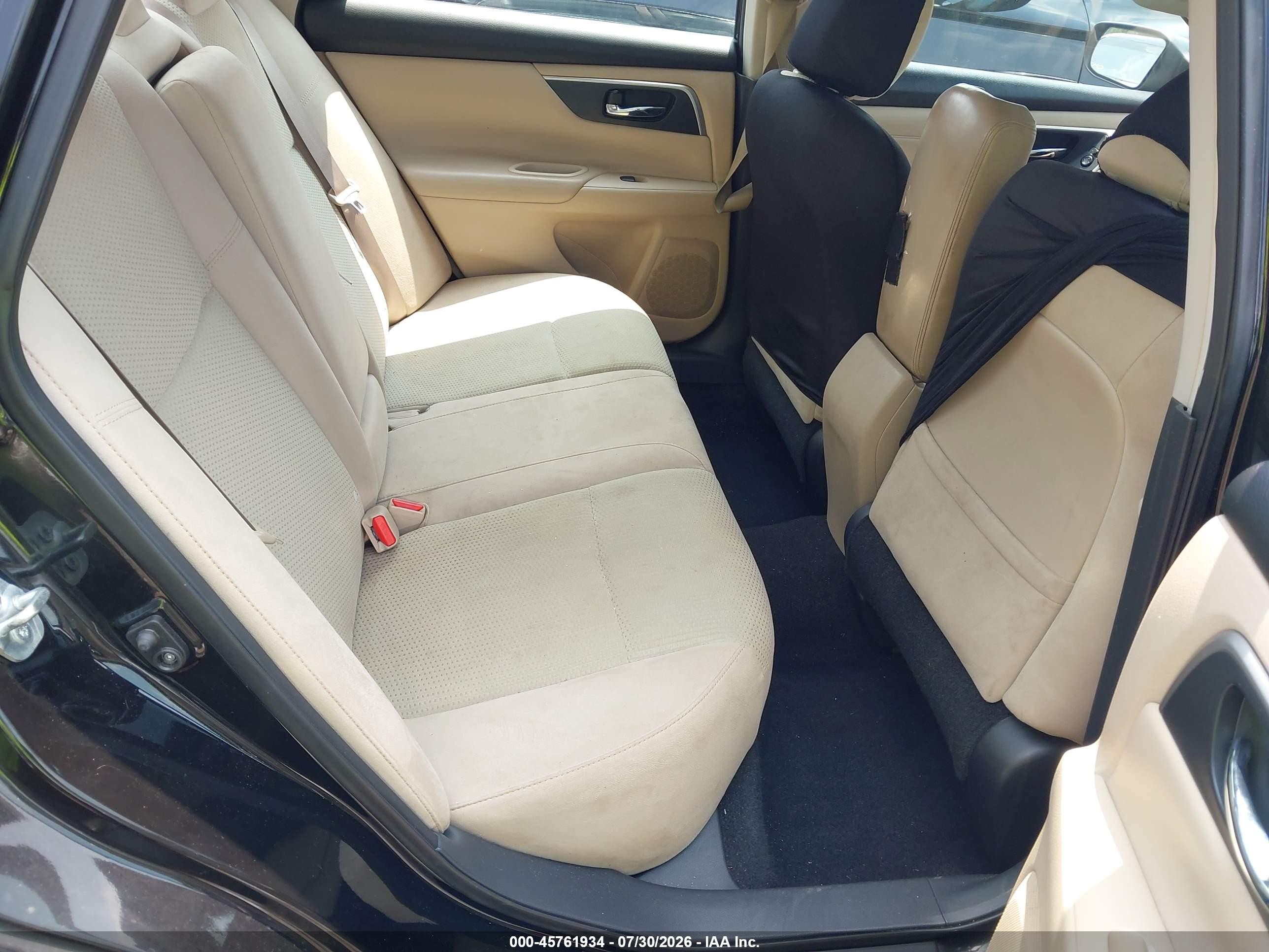 2015 Nissan Altima 2.5 S Black vin: 1N4AL3AP2FC294958