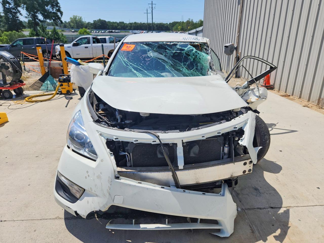 2015 Nissan Altima 2.5 S White vin: 1N4AL3AP2FC295642