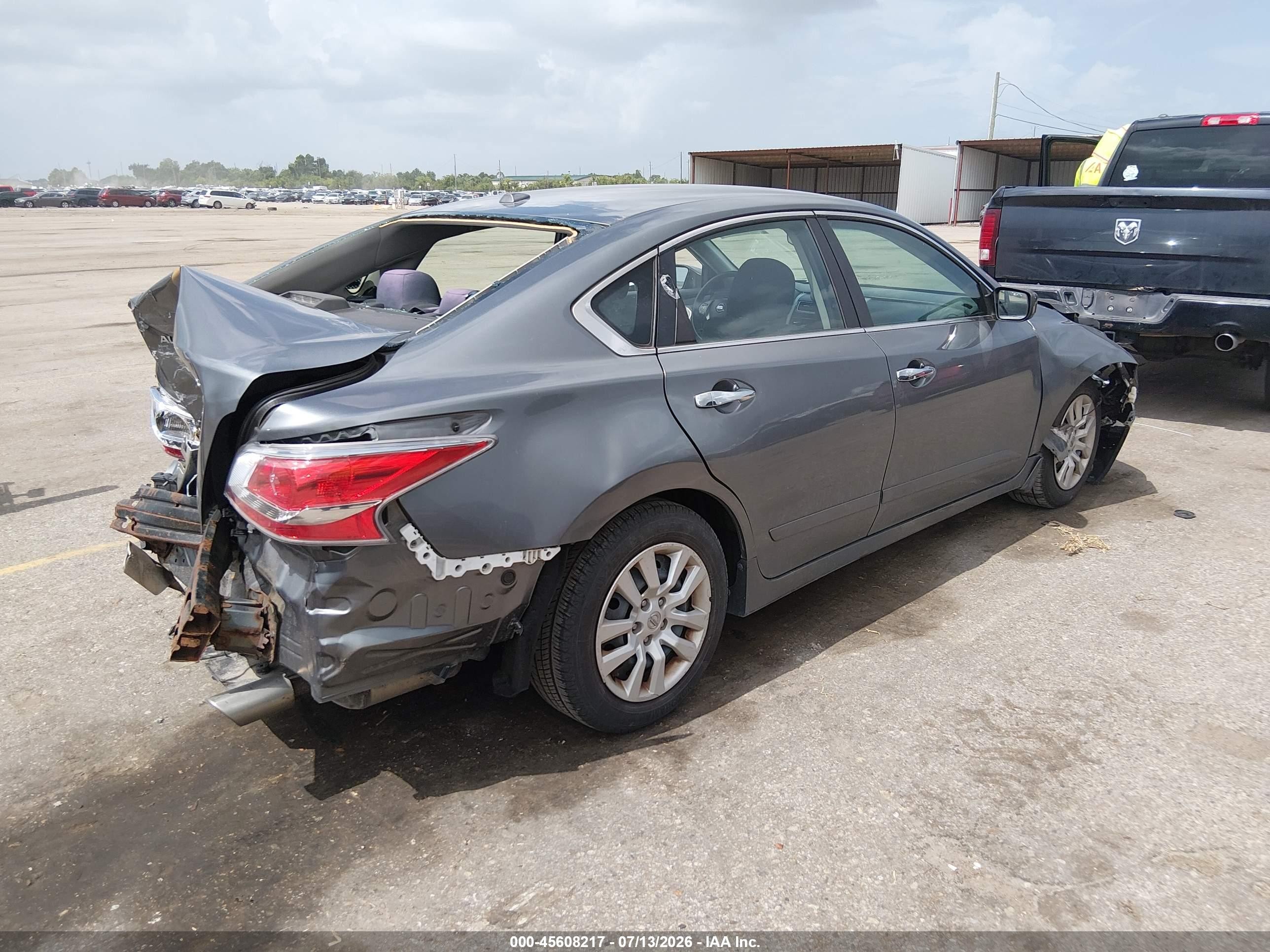 2015 Nissan Altima 2.5 S Gray vin: 1N4AL3AP2FC299013
